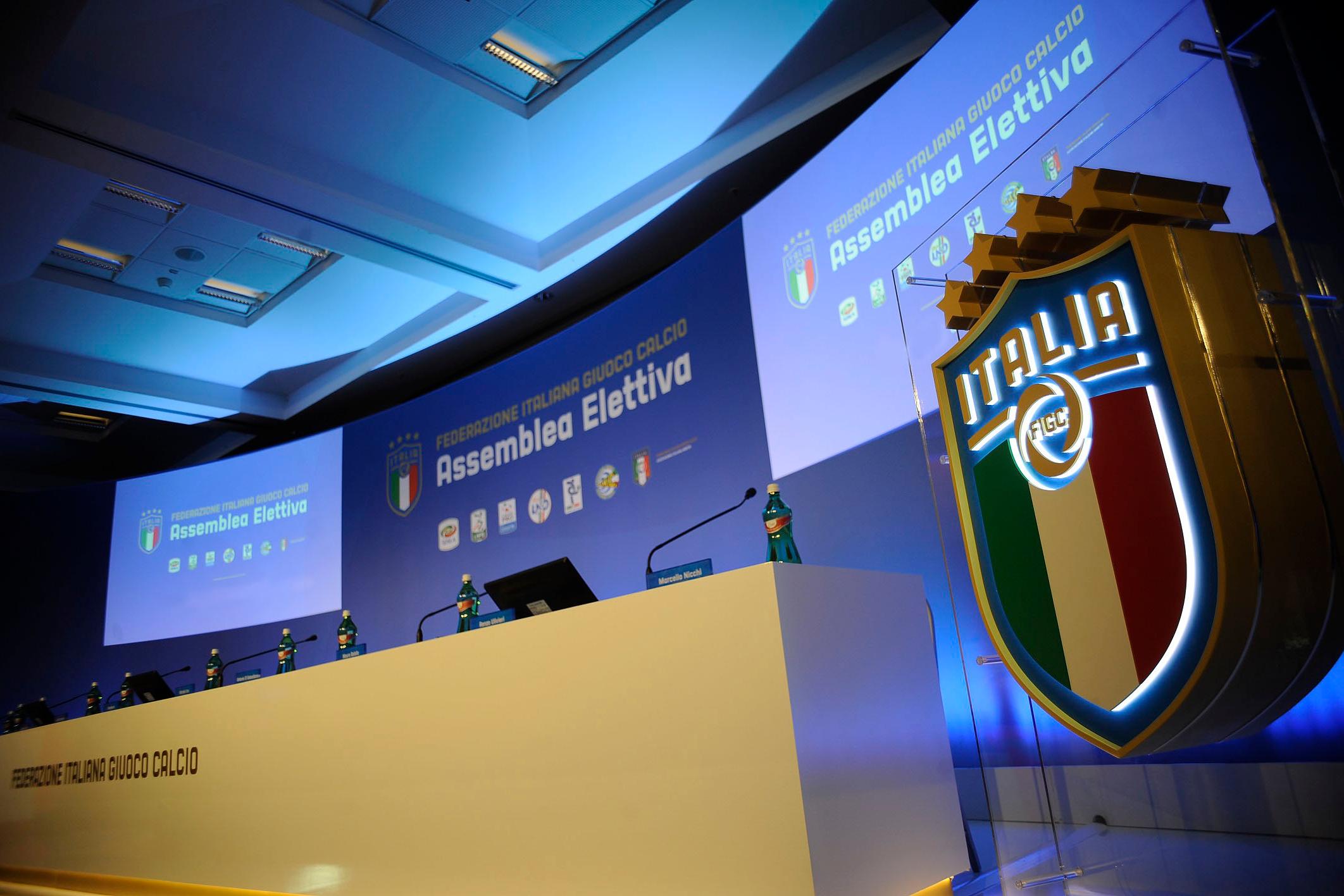 ROME, ITALY - JANUARY 29:  The Italian Football Federation (FIGC) new president elections on January 29, 2018 in Rome, Italy.  (Photo by Marco Rosi/Getty Images)