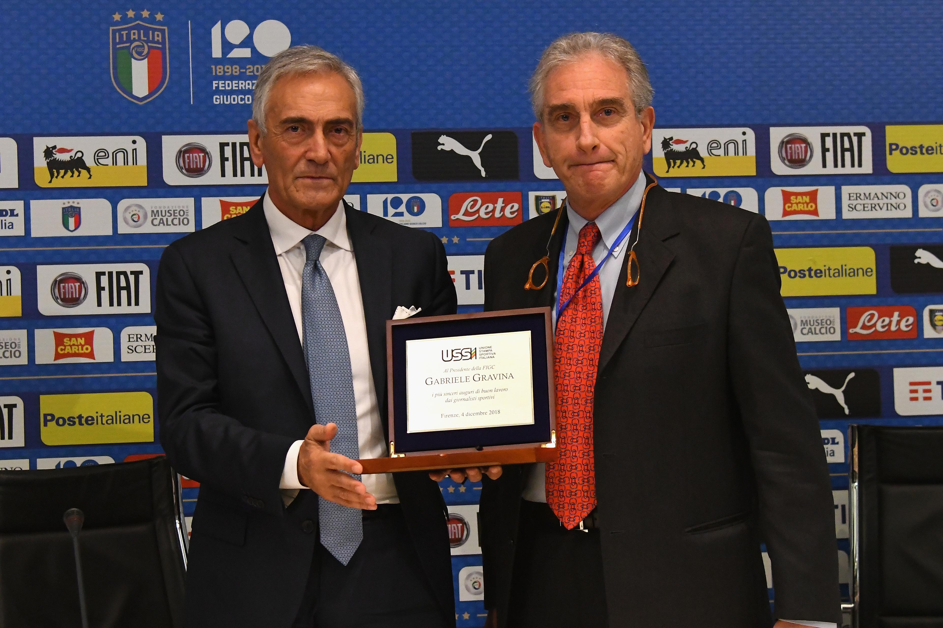 FLORENCE, ITALY - DECEMBER 04: <<enter caption here>> at Centro Tecnico Federale di Coverciano on December 4, 2018 in Florence, Italy. (Photo by Alessandro Sabattini/Getty Images)