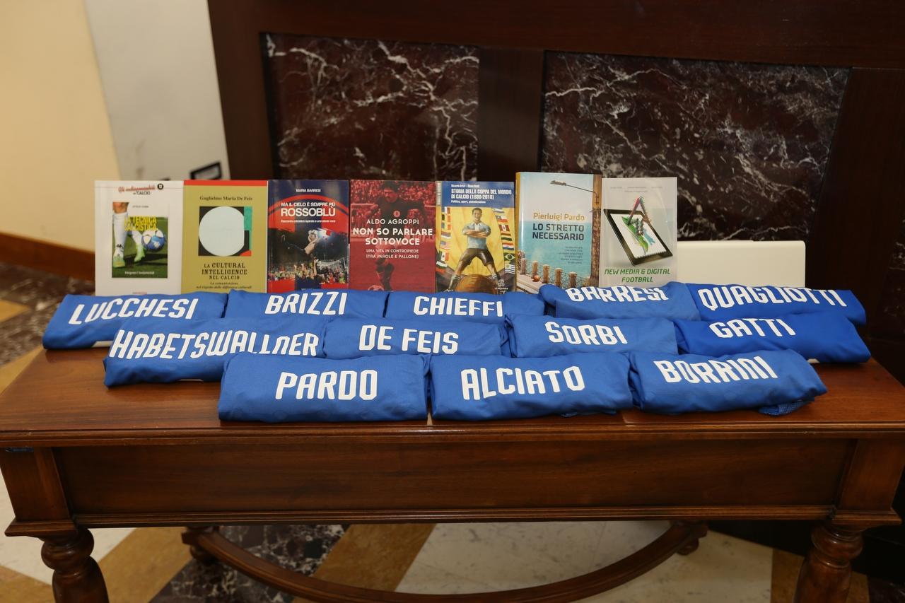 ROMA, ITALY - DECEMBER 21: FIGC Premio Ghirelli , December 21 2018 in Roma, Italy. (Photo by Paolo Bruno/Getty Images)