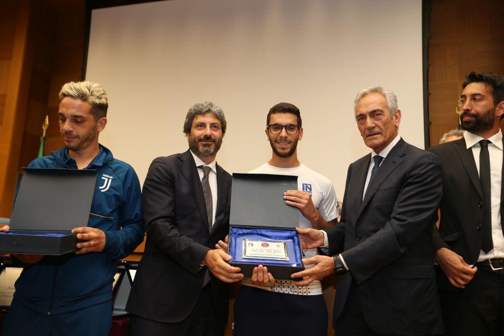 ROME, ITALY - JUNE 26:   FIGC IV Categoria Awards on June 26, 2019 in Rome, Italy.  (Photo by Paolo Bruno/Getty Images)\\r\\r