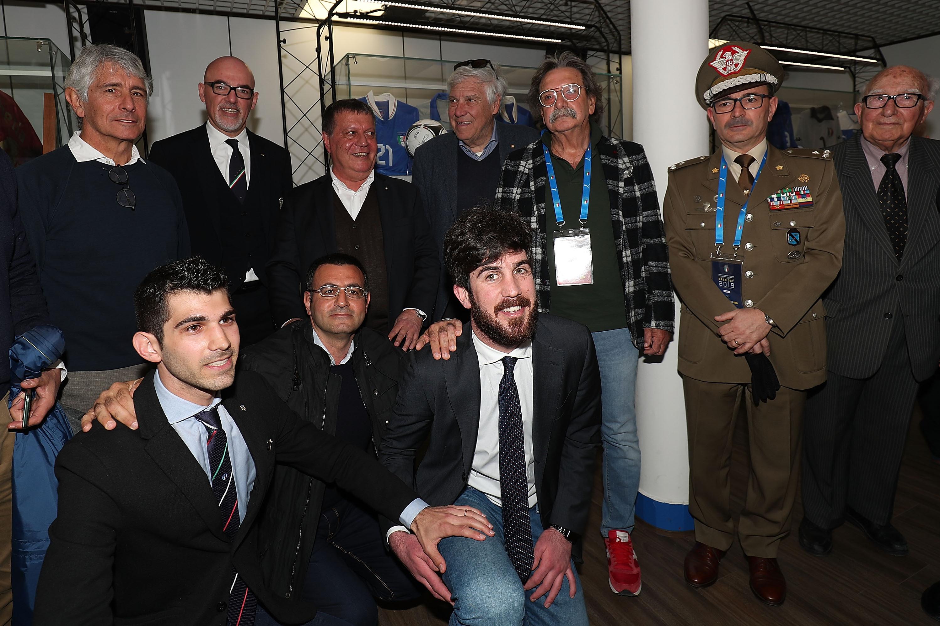 <<enter caption here>> at Centro Tecnico Federale di Coverciano on March 29, 2019 in Florence, Italy.