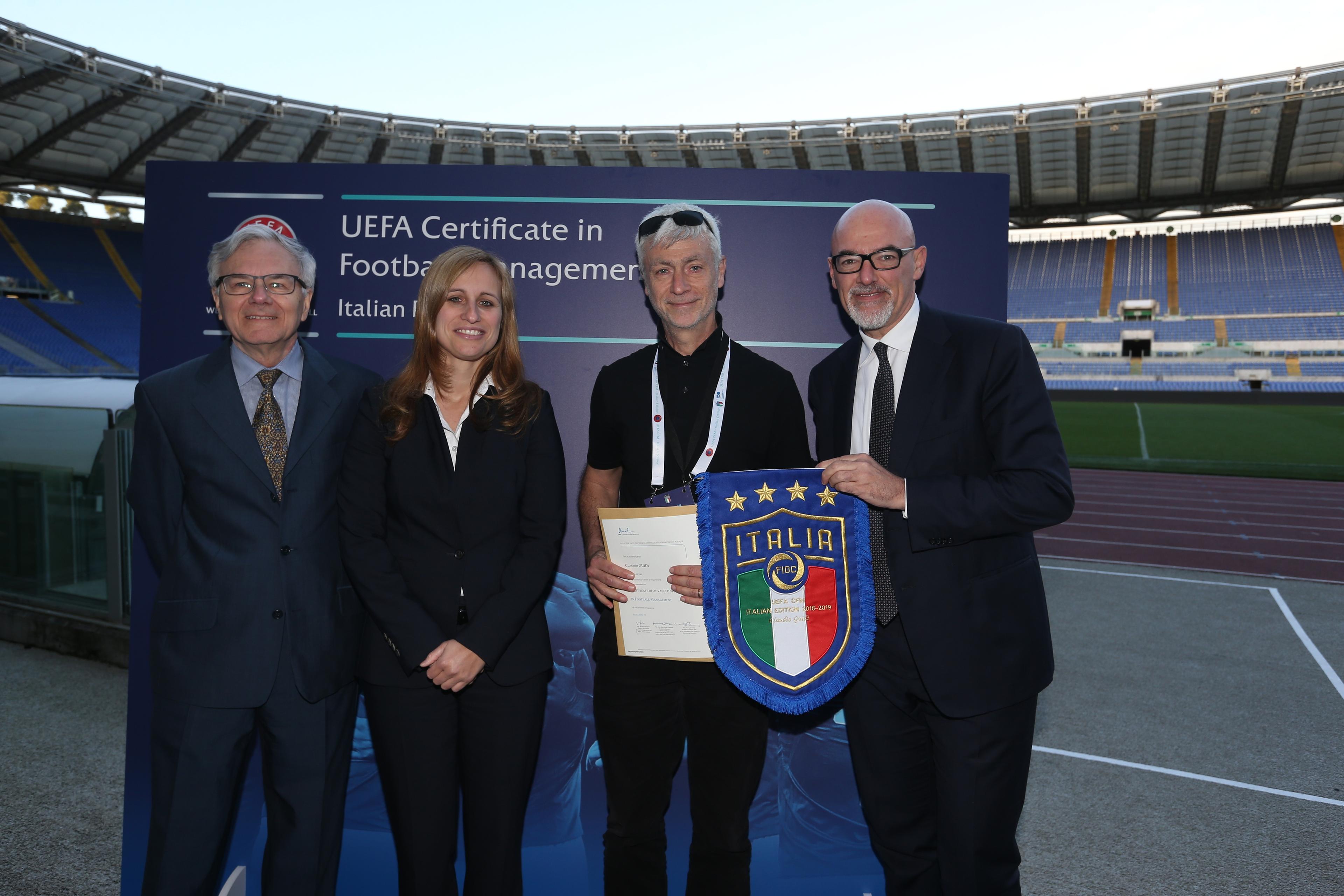 È terminata la 3ª edizione italiana del Certificate in Football Management