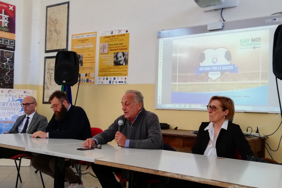 Si è svolta a Tarquinia la terza e ultima tappa del progetto \"Un goal per la salute\"