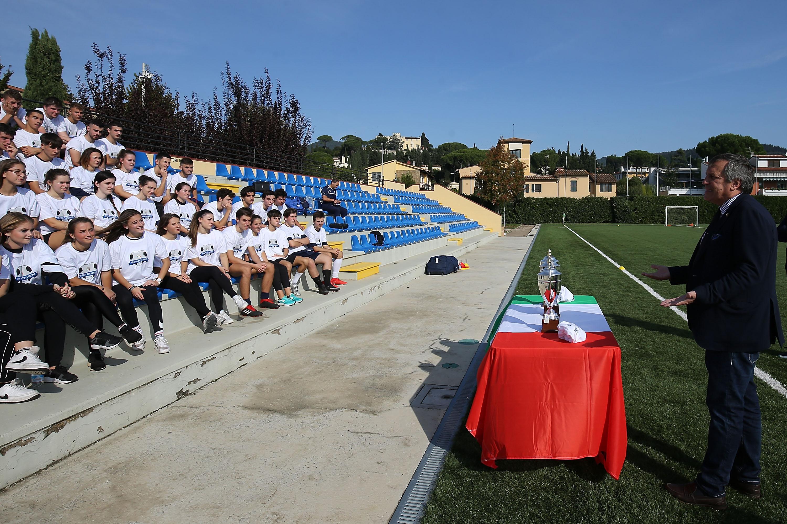 <> at Centro Tecnico Federale di Coverciano on October 25, 2019 in Florence, Italy.