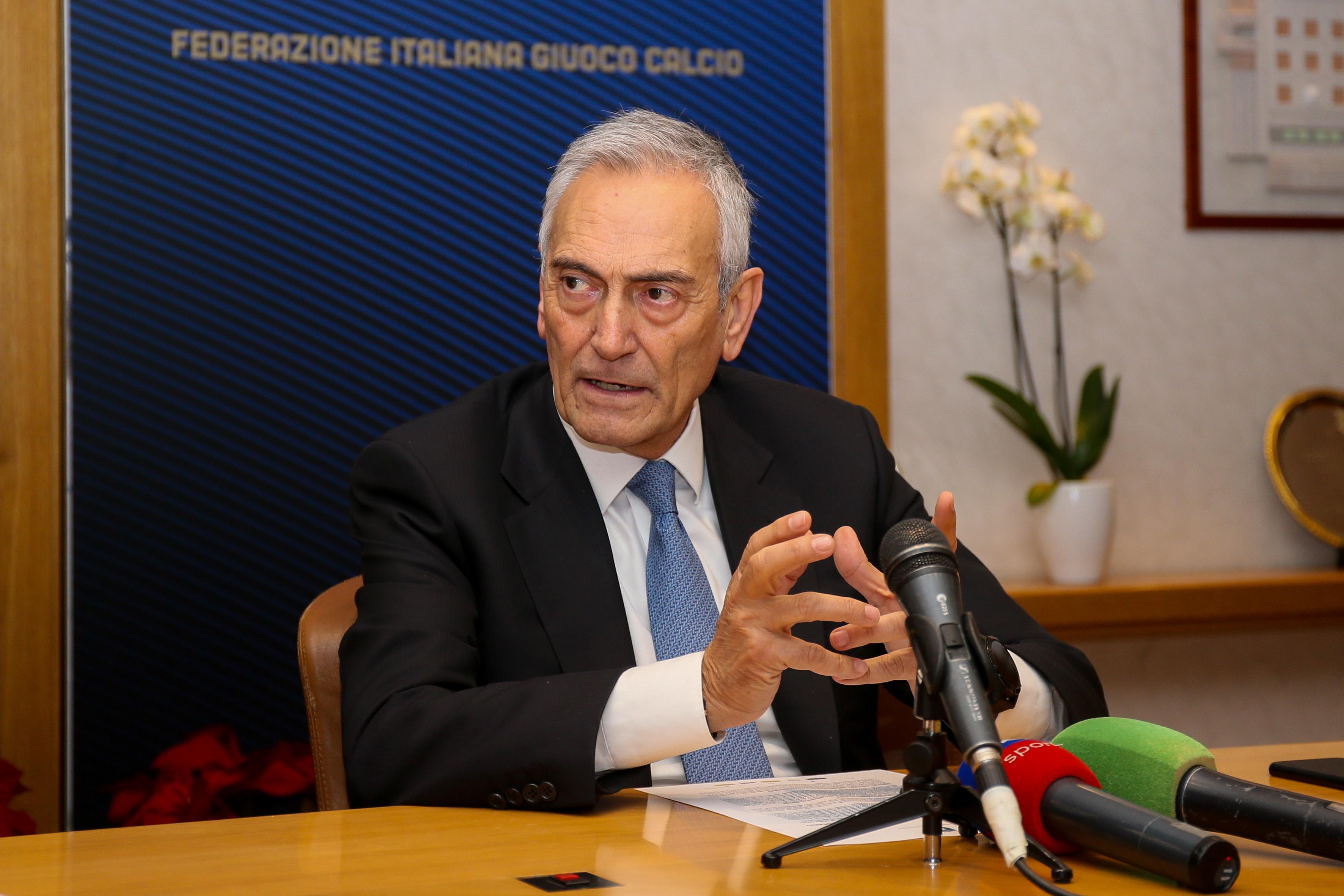 Il Presidente della FIGC Gabriele Gravina scrive una lettera aperta alle società di Lega Pro