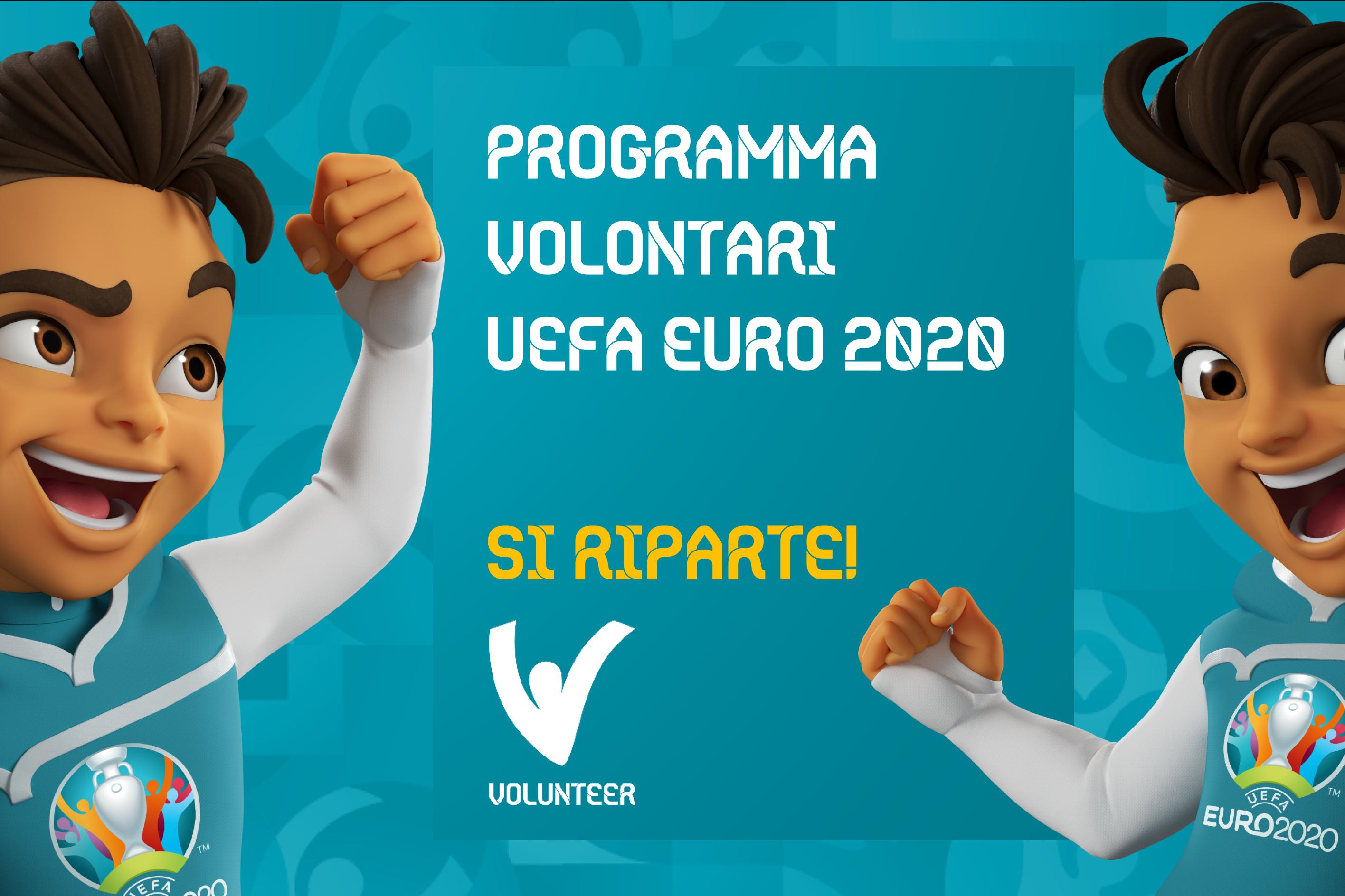 Programma Volontari UEFA EURO 2020 a Roma nel 2021: tutte le info per iscriversi