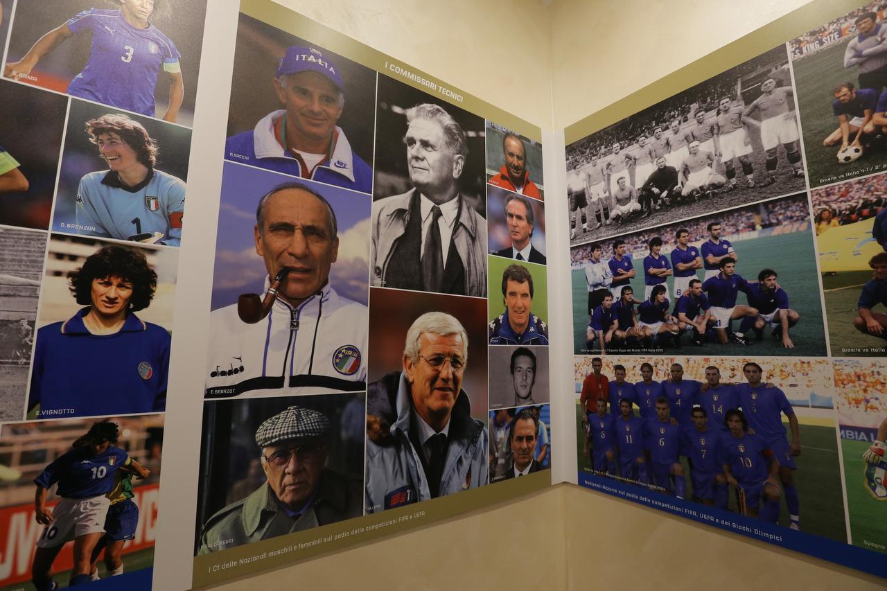ROME, ITA-Mar 2: FIGC President Gabriele Gravina visits Spallanzani hospital Mar2, 2020 in Rome, Italy. (Photo by Paolo Bruno/Getty Images)