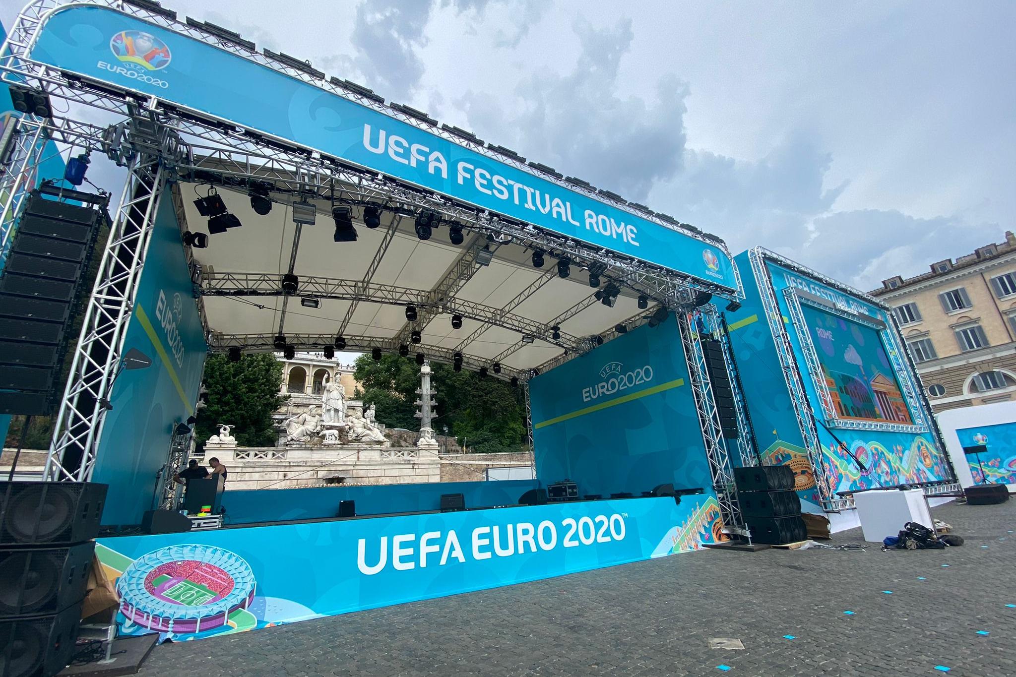 Euro 2020, si accende lo spettacolo del Football Village: venerdì la presentazione, poi un mese di grandi eventi