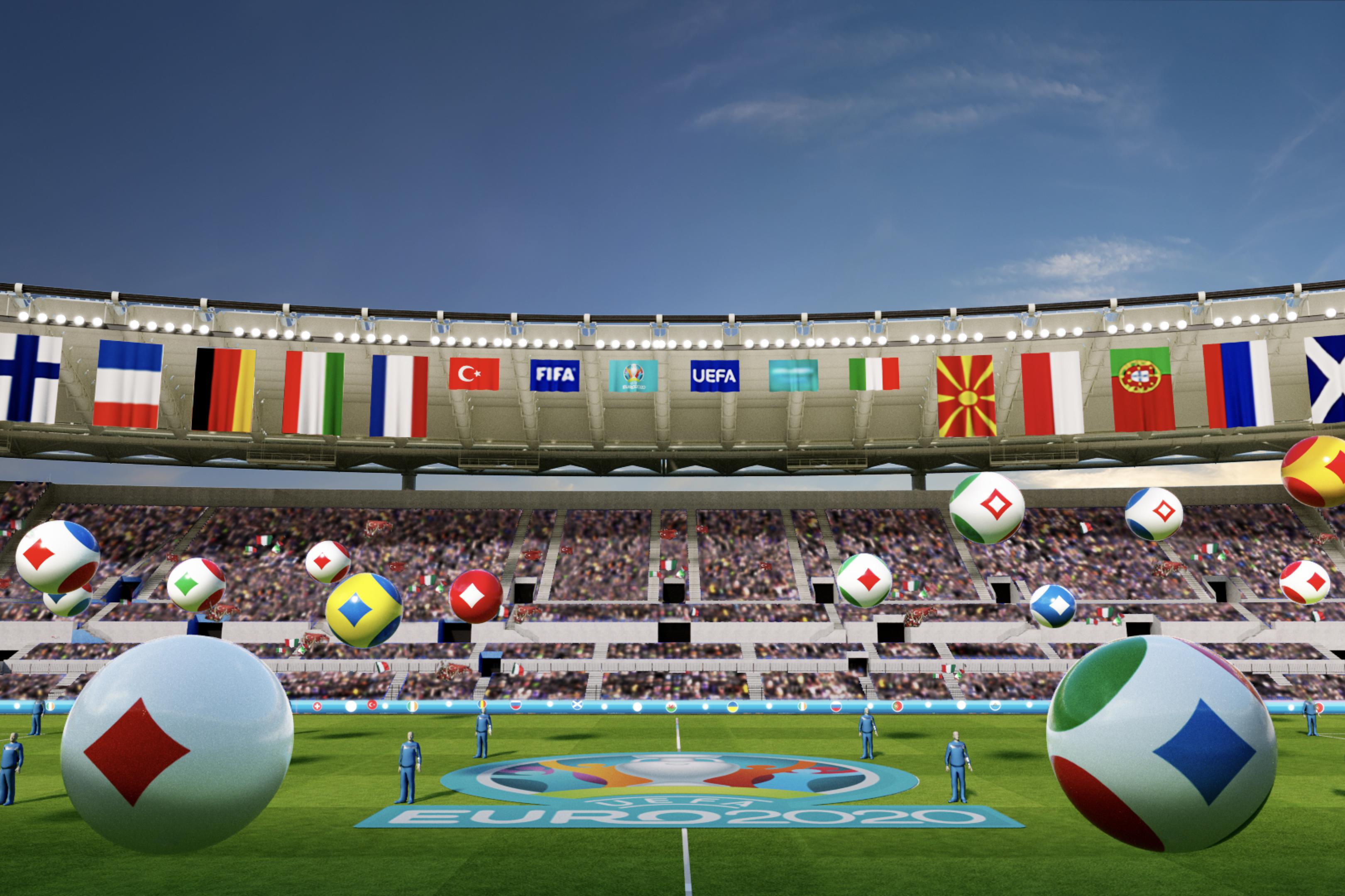 Euro 2020, cerimonia di apertura: Bocelli, la Polizia, Totti, Nesta, all'Olimpico uno spettacolo nello spettacolo