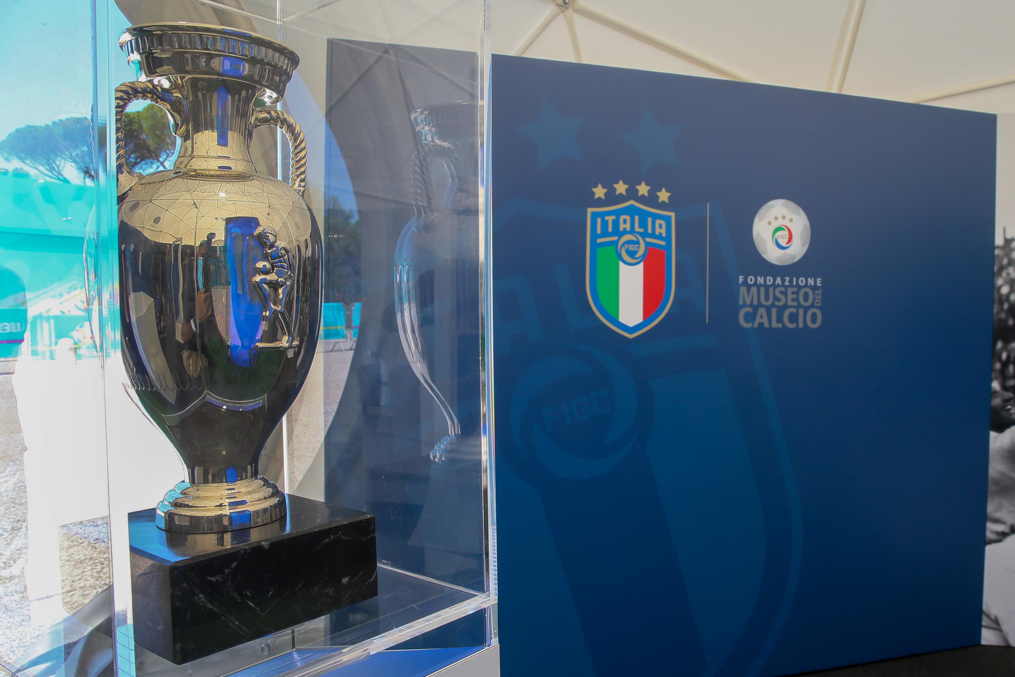 Euro 2020, alla Terrazza del Pincio anche il Dome della Figc con i cimeli del Museo del Calcio