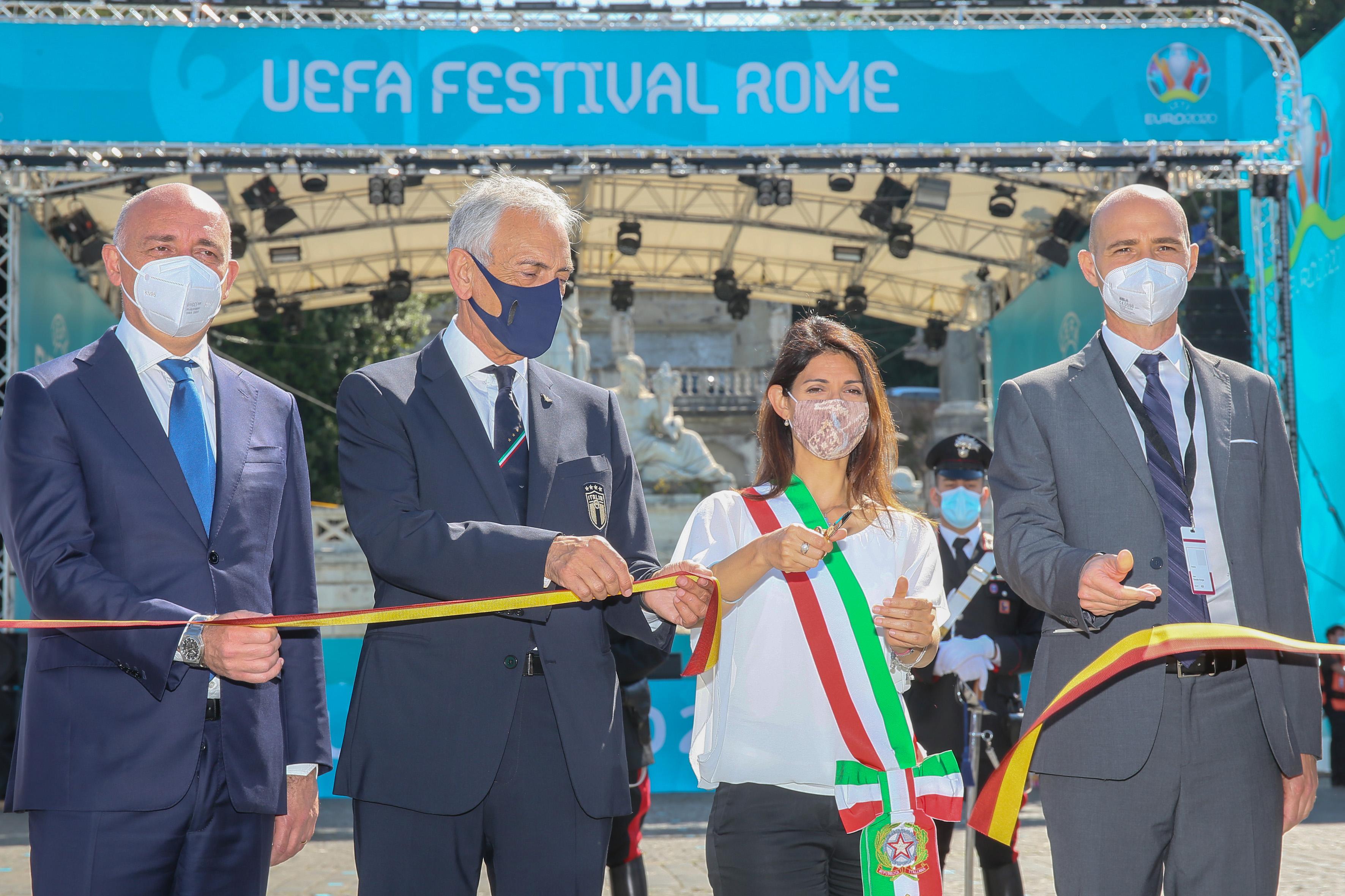 Si alza il sipario sull'Uefa Festival: Roma è pronta per vivere le emozioni dell'Europeo con i tifosi