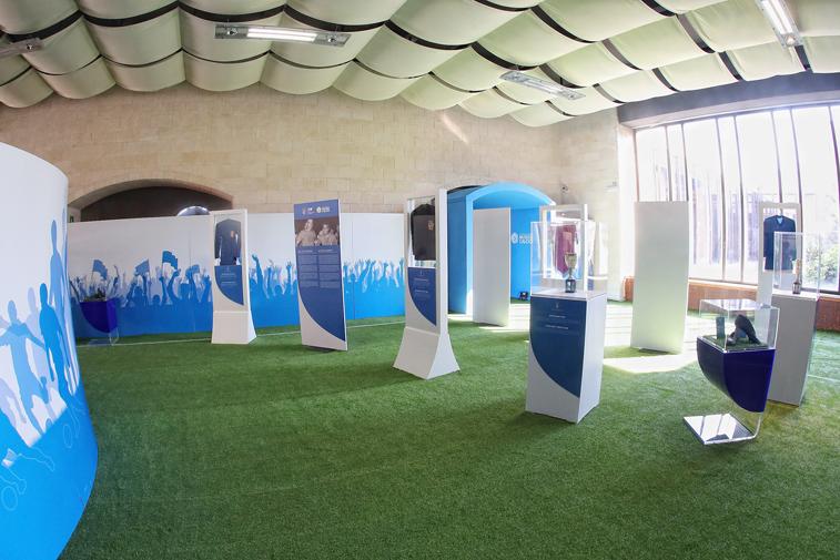 La mostra itinerante dedicata ai 120 anni della FIGC fa tappa a Bari