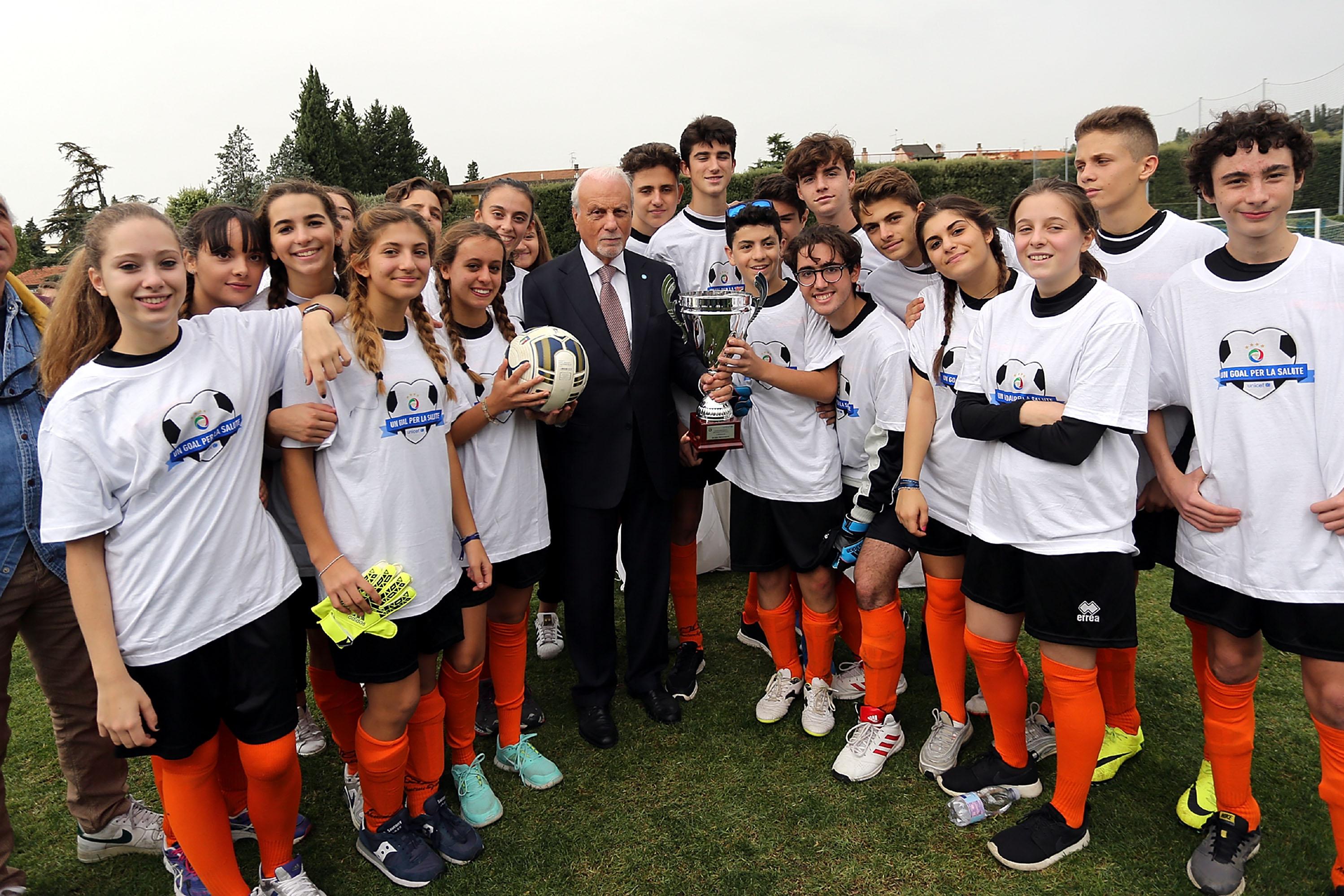 <<enter caption here>> at Coverciano on October 14, 2016 in Florence, Italy.