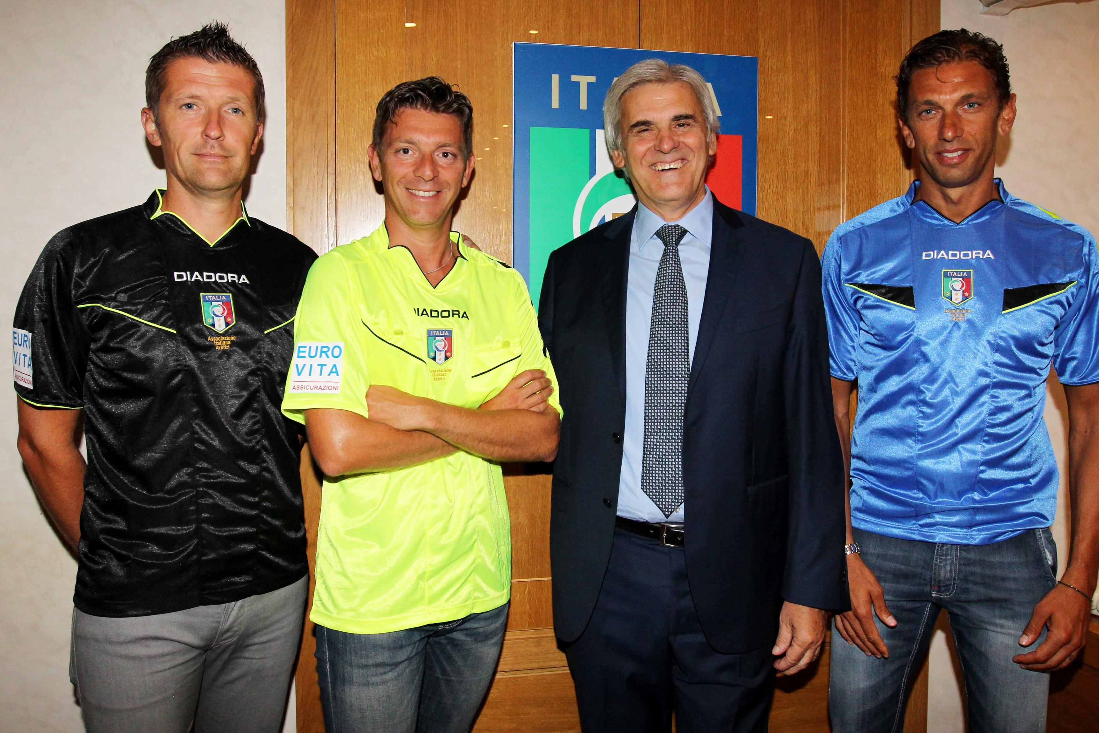 ROME, ITALY - JULY 16: The Agreement between FIGC/AIA and EUROVITA Assicurazione on July 16, 2015 in Rome, Italy. (Photo by Paolo Bruno/Getty Images)