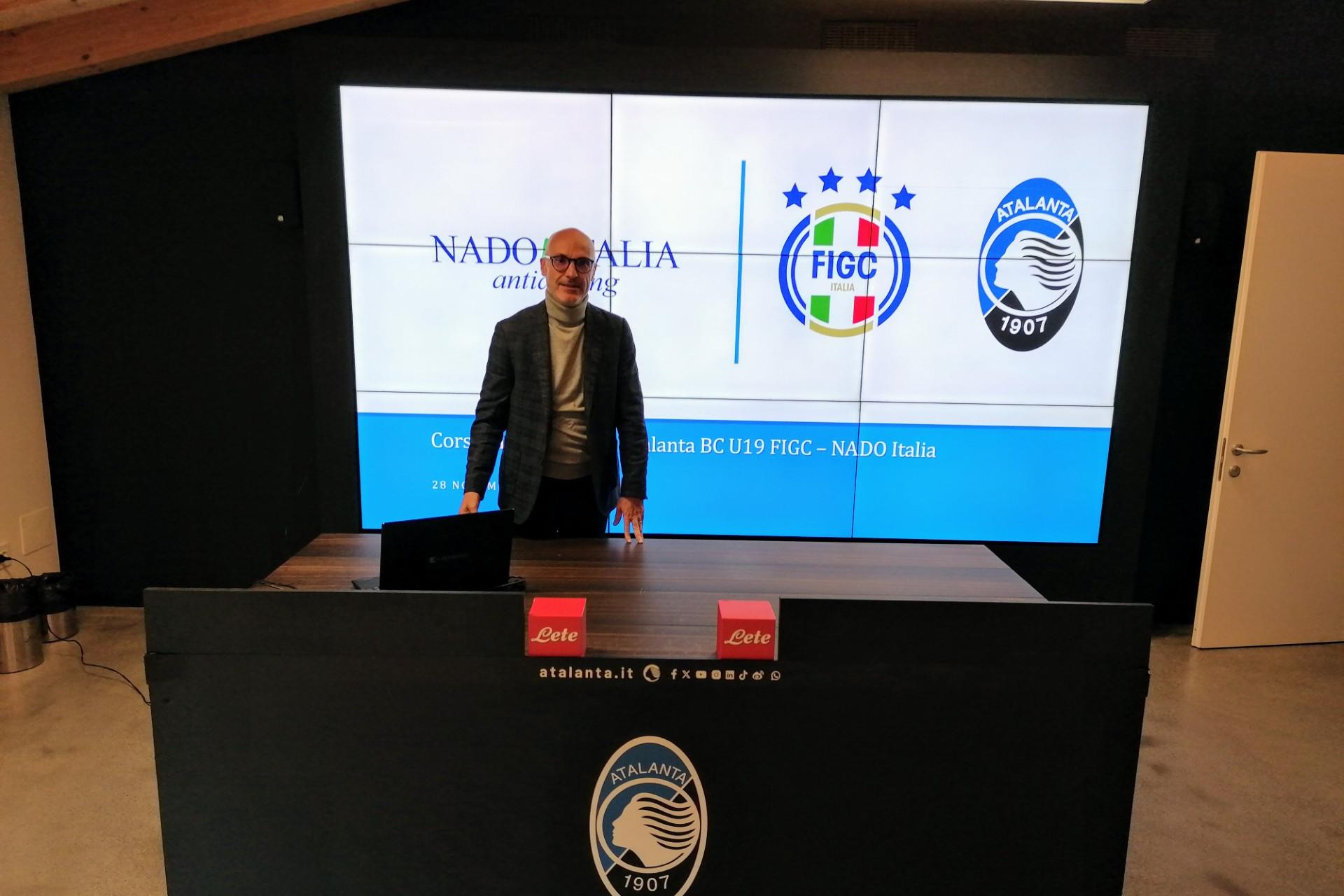 UEFA HatTrick: al Centro Sportivo Bortolotti l'incontro formativo con la squadra Under 19 dell'Atalanta