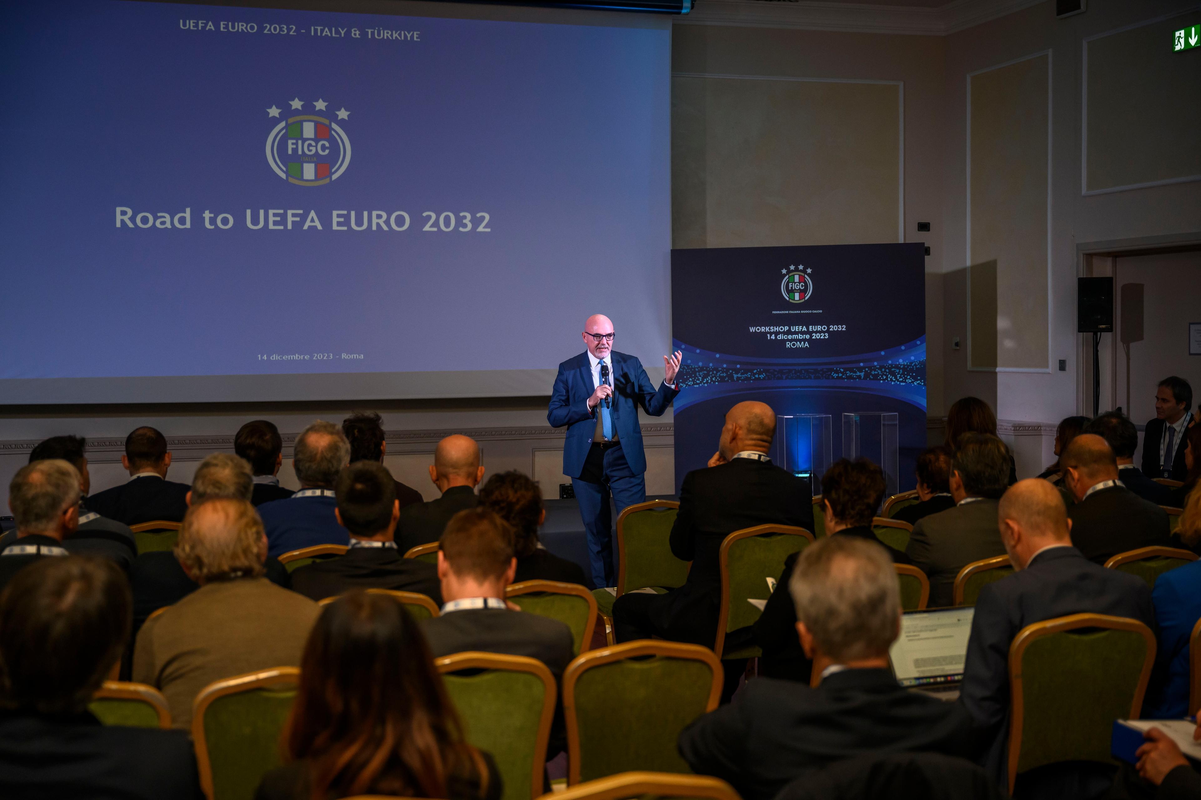 Il 2 e 3 dicembre allo Juventus Stadium di Torino il secondo workshop in vista di EURO 2032