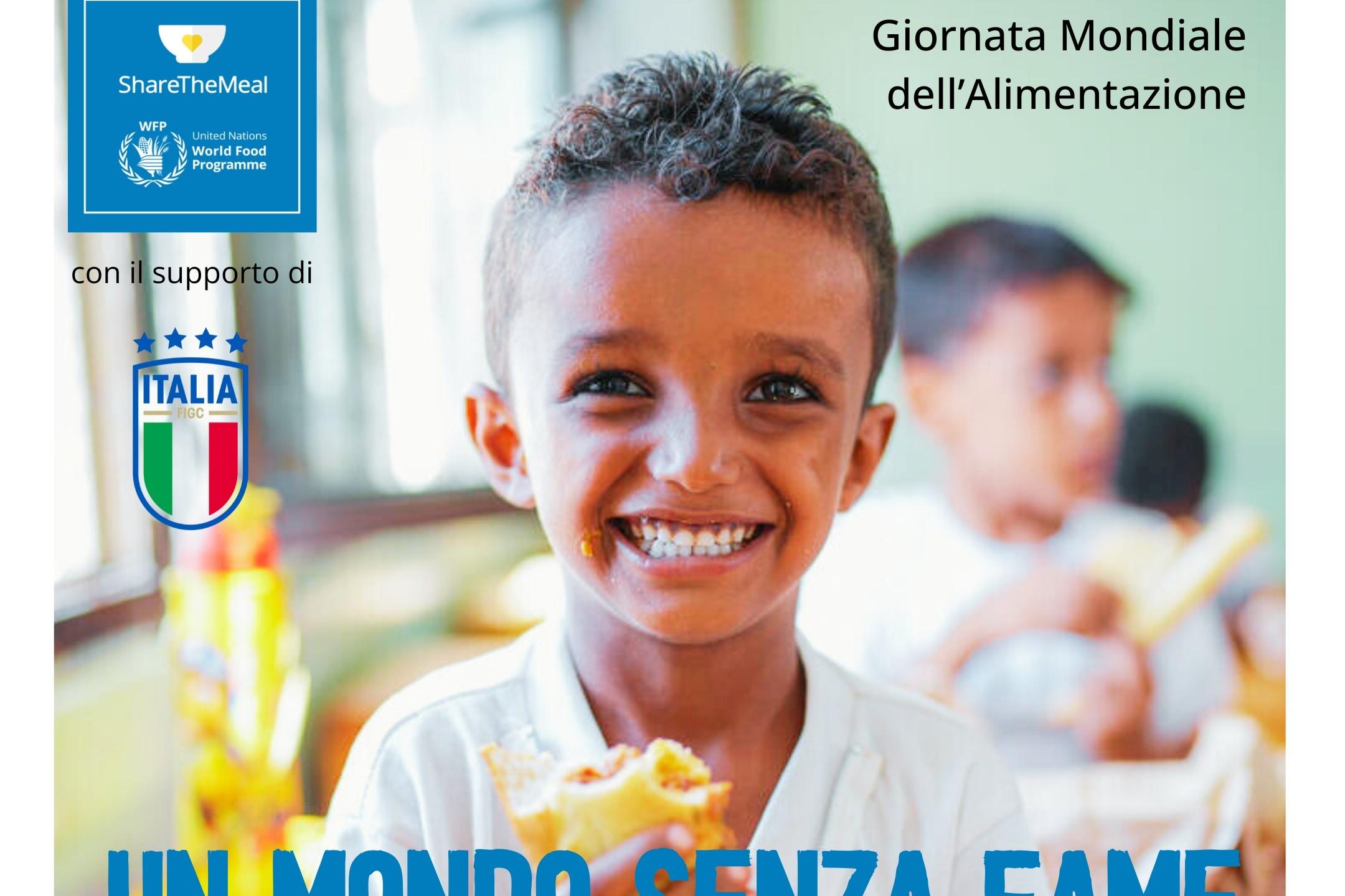 La Federazione Italiana Giuoco Calcio con il World Food Programme per \"Un mondo senza fame\"