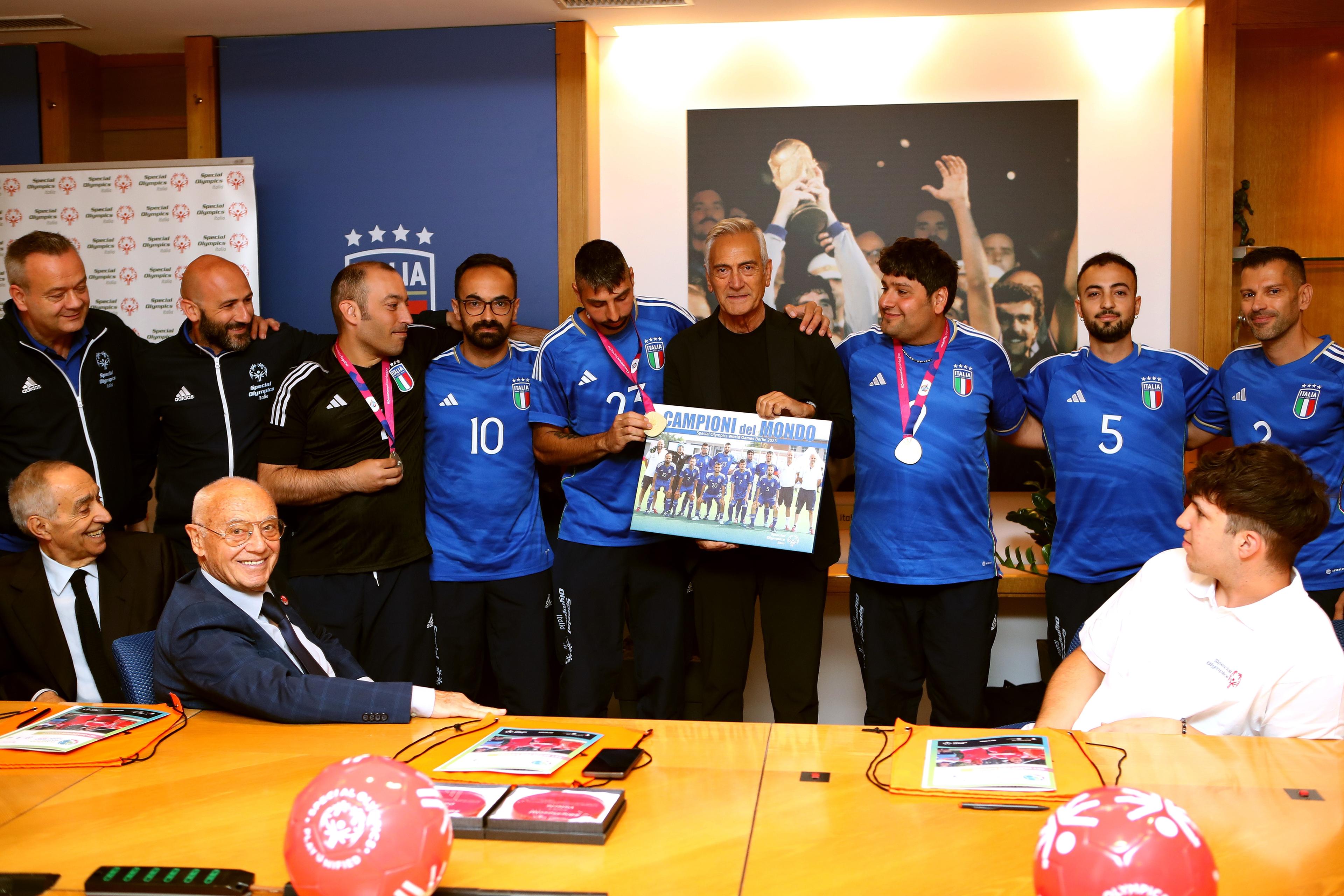 Special Olympics ha presentato la sua 'European Football Week'. Gravina: \"Felici di supportare questa splendida realtà\"