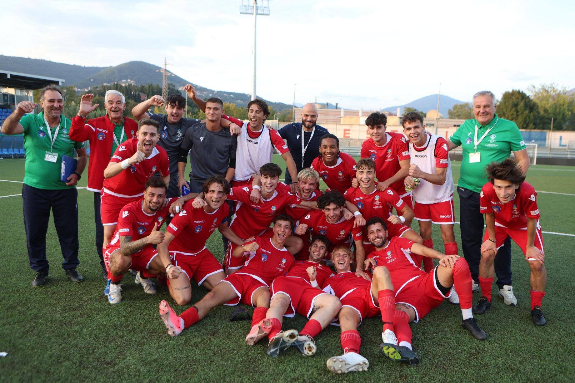 UEFA Regions’ Cup, la Liguria fa il bis: dopo la Romania batte anche Malta. Decisivo il gol di Damonte. Lunedì il match decisivo contro Rijeka