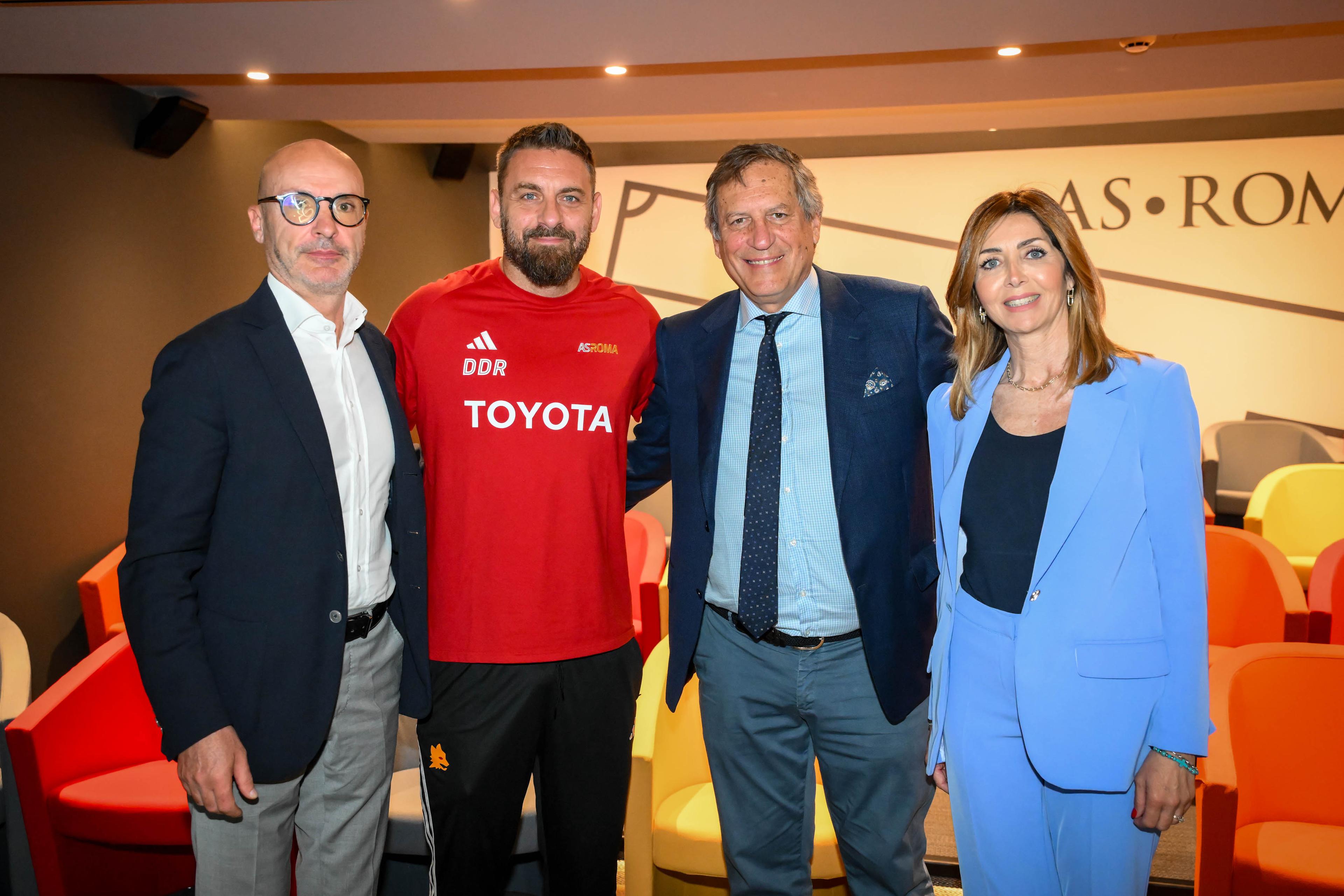 Progetto UEFA HatTrick V: Commissione Federale Antidoping e NADO Italia a Trigoria per l'incontro con i calciatori e lo staff della Roma