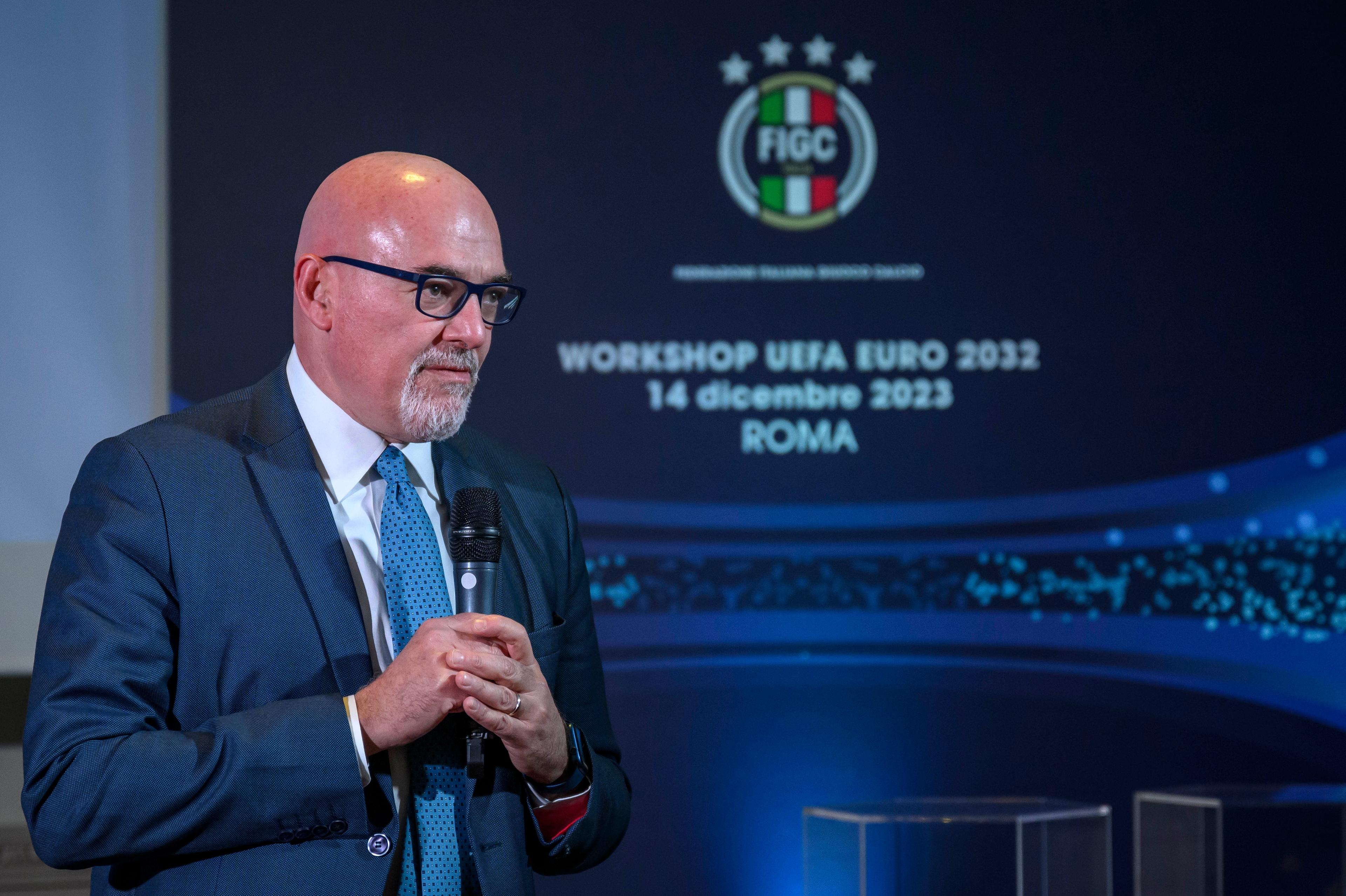 ROME, ITALY - DECEMBER 14: <> at Hotel Parco dei Principi on December 14, 2023 in Rome, Italy. (Photo by Antonio Masiello/Getty Images)