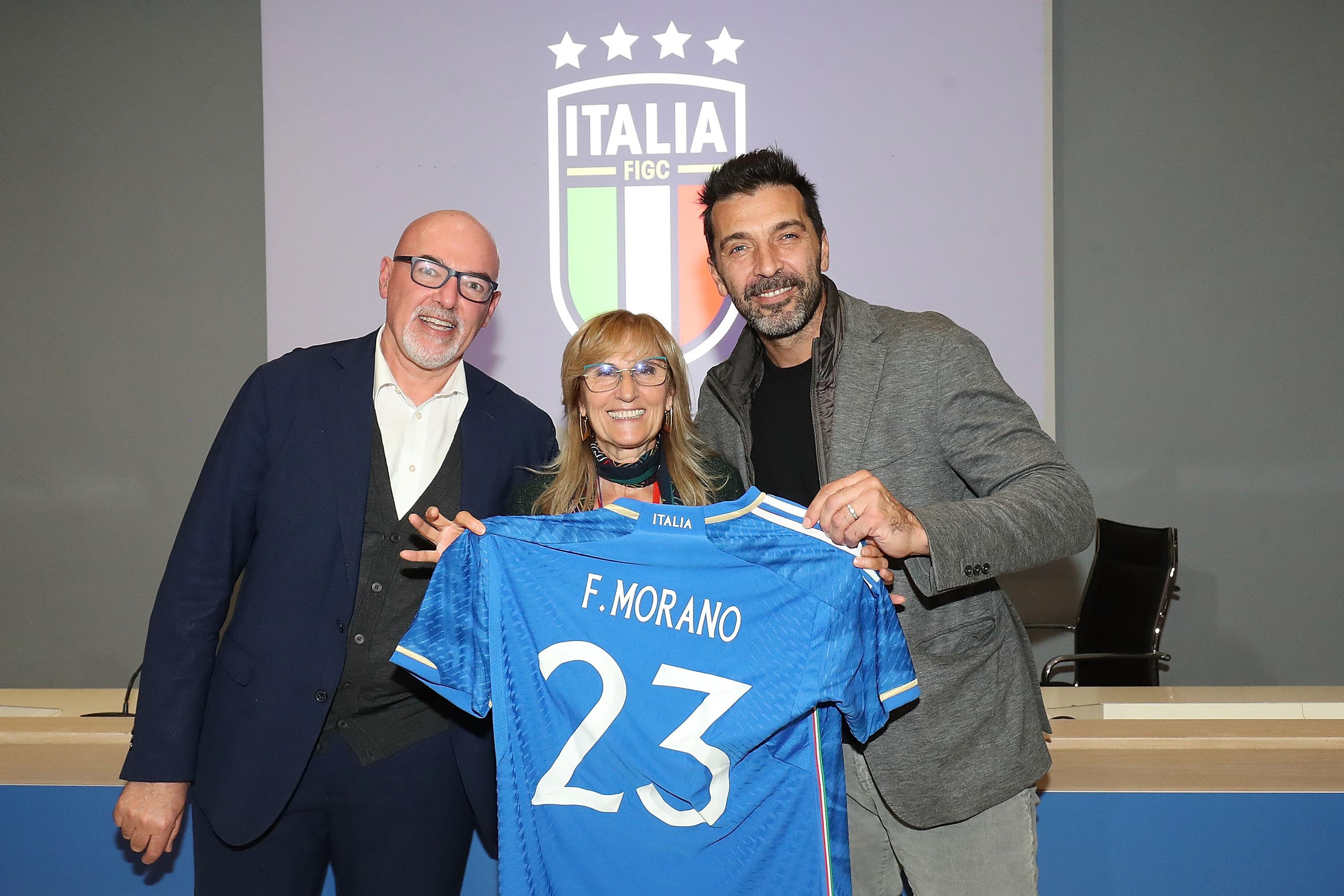 FLORENCE, ITALY - NOVEMBER 6: <<enter caption here>> at Centro Tecnico Federale di Coverciano on November 6, 2023 in Florence, Italy. (Photo by Gabriele Maltinti/Getty Images)