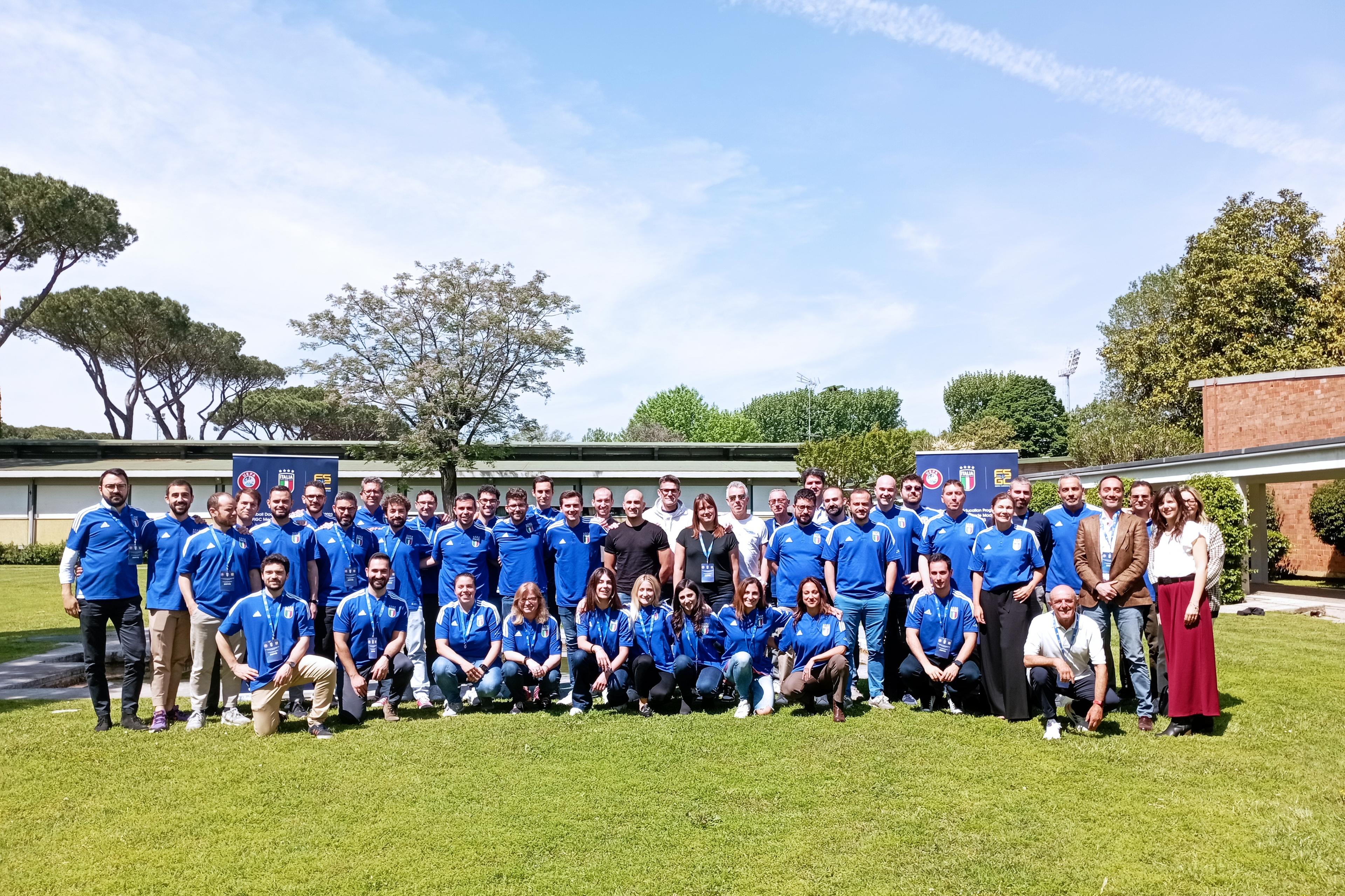 Al CPO Giulio Onesti di Roma il terzo modulo del corso \"UEFA Football Doctor Education Programme\"