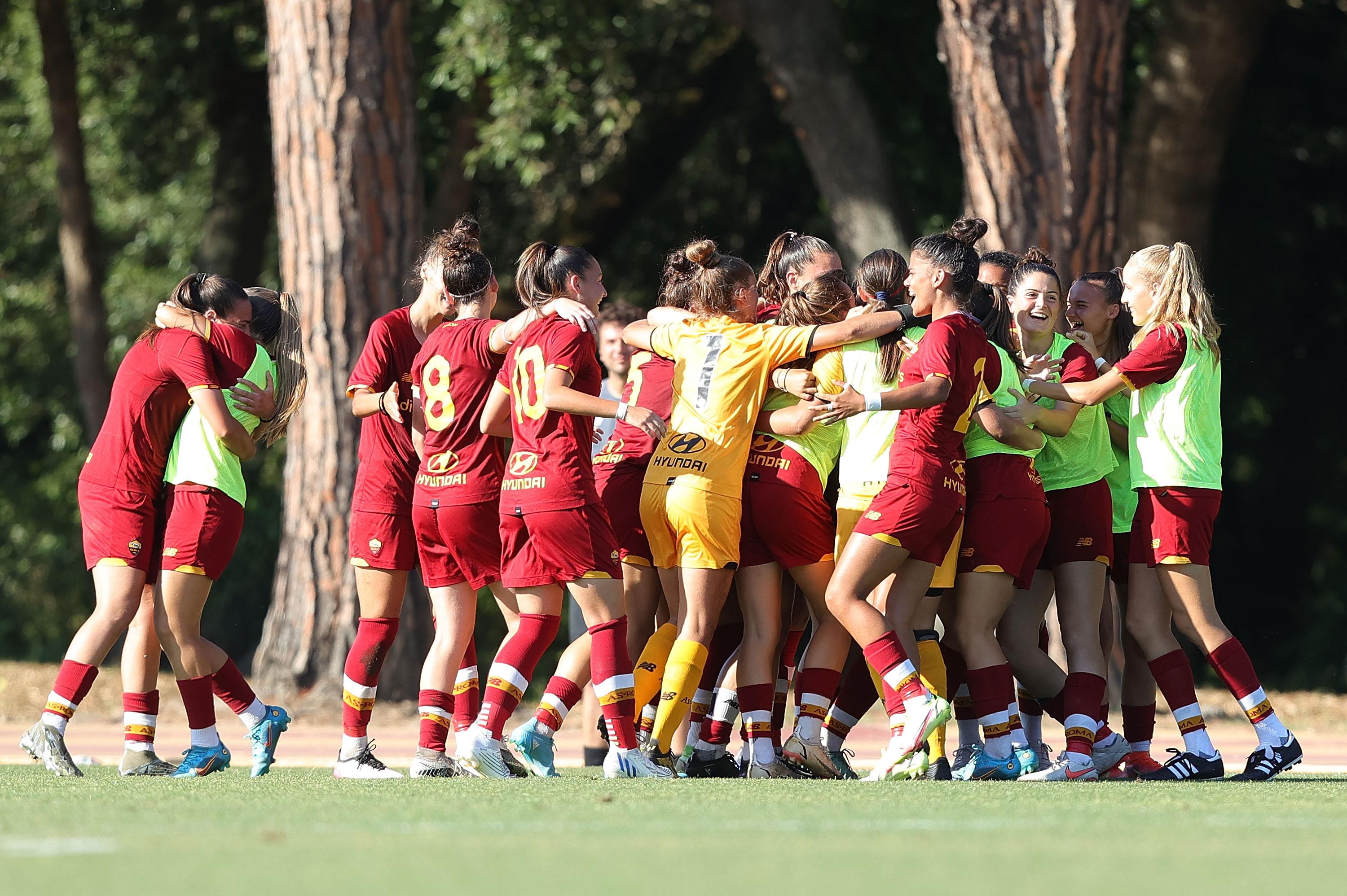 during the Women Primavera Final between AS Roma U19 and Juventus U19 on June 12, 2022 in Tirrenia, Italy.