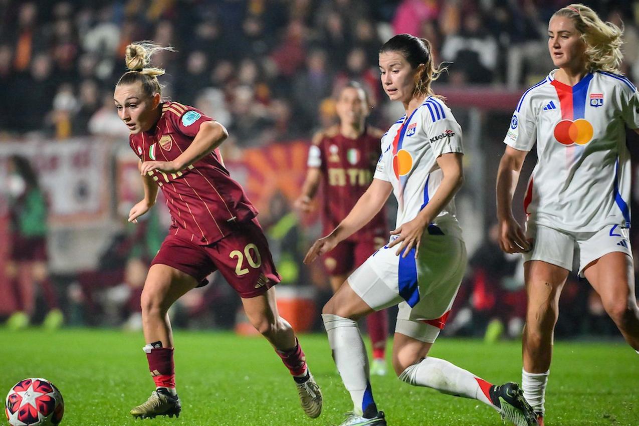 Roma, niente da fare: il Lione vince 3-0 al Tre Fontane, ma la squadra di Spugna resta in corsa per la qualificazione