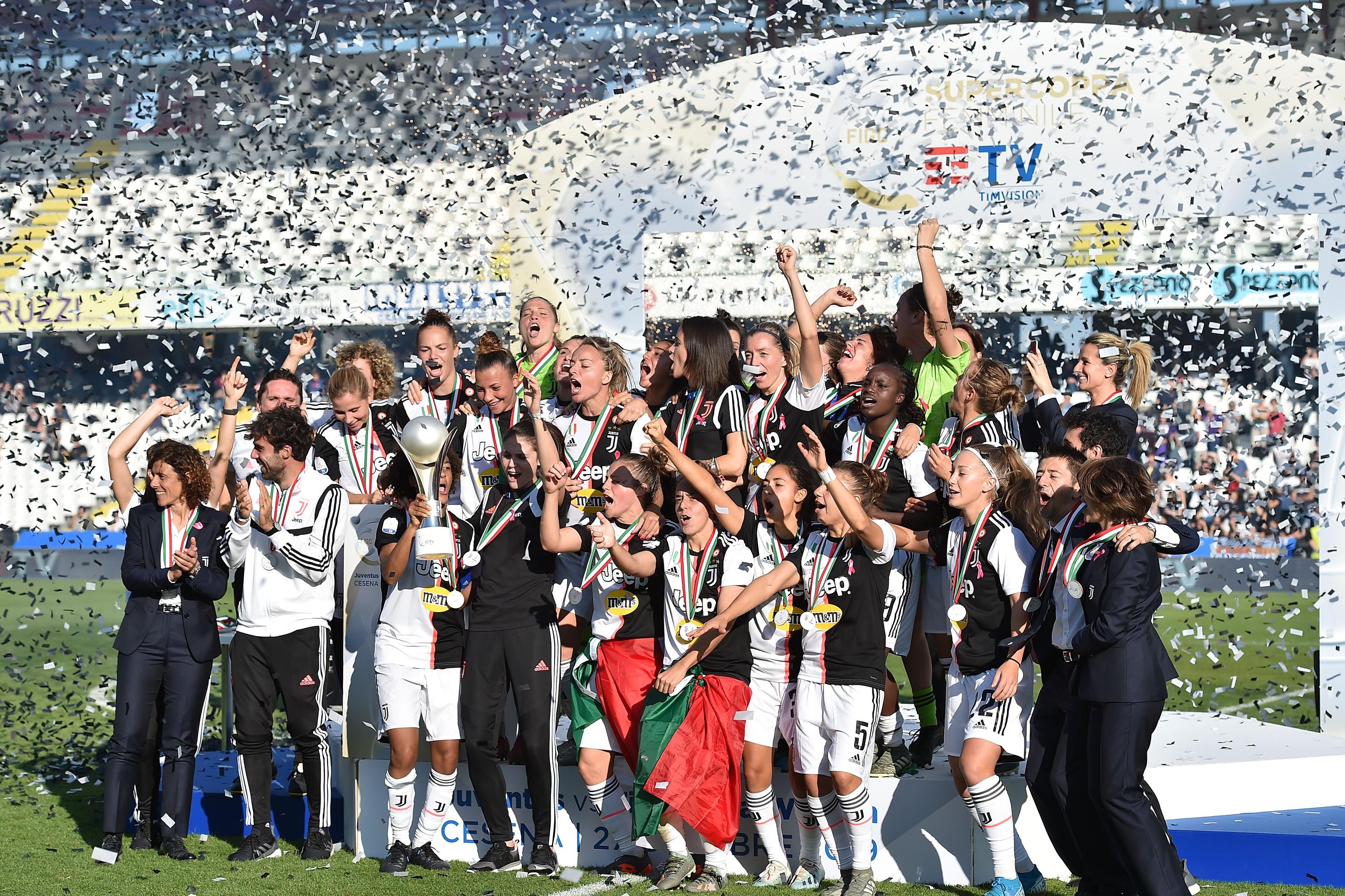 La Juventus di Rita Guarino è una macchina perfetta: alle Bianconere la Supercoppa TIMVISION
