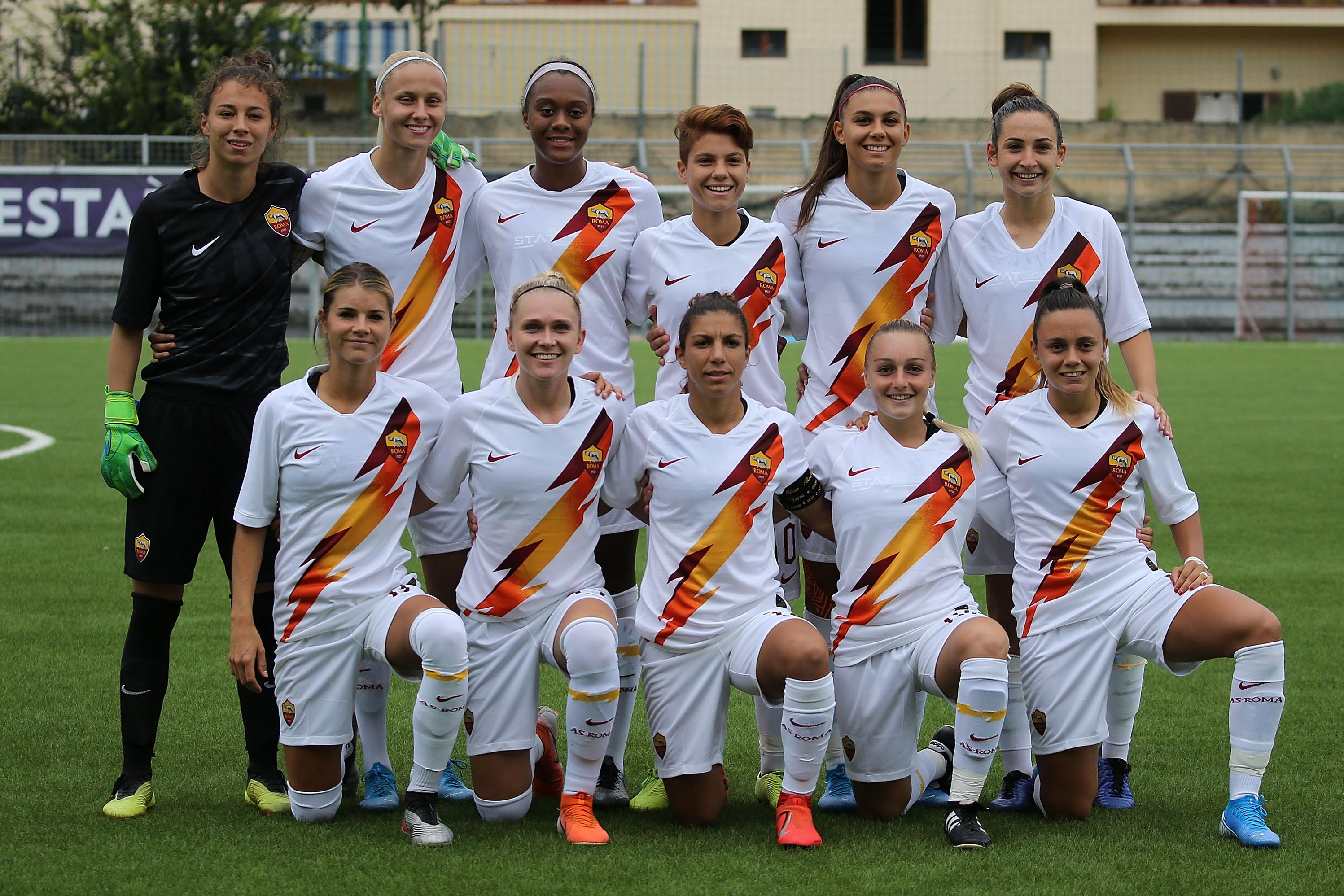 during the Women Serie A match between ACF Fiorentina and AS Roma  on September 22, 2019 in Florence, Italy.