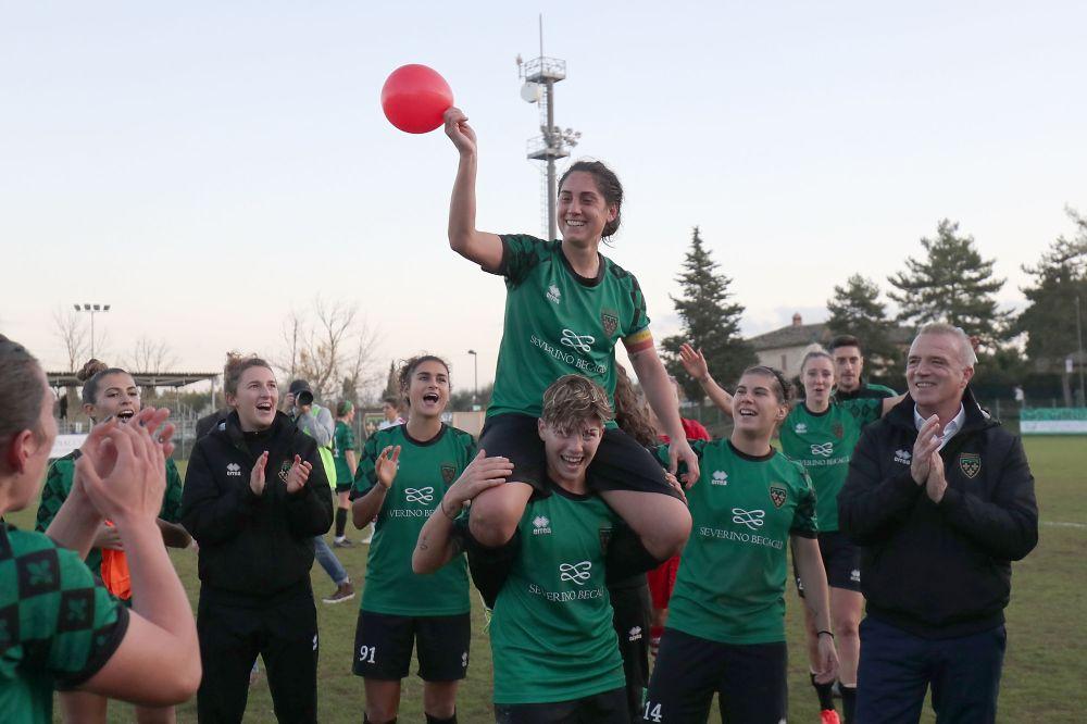during the Women Serie A match between Florentia and AC Milan on November 30, 2019 in Florence, Italy.