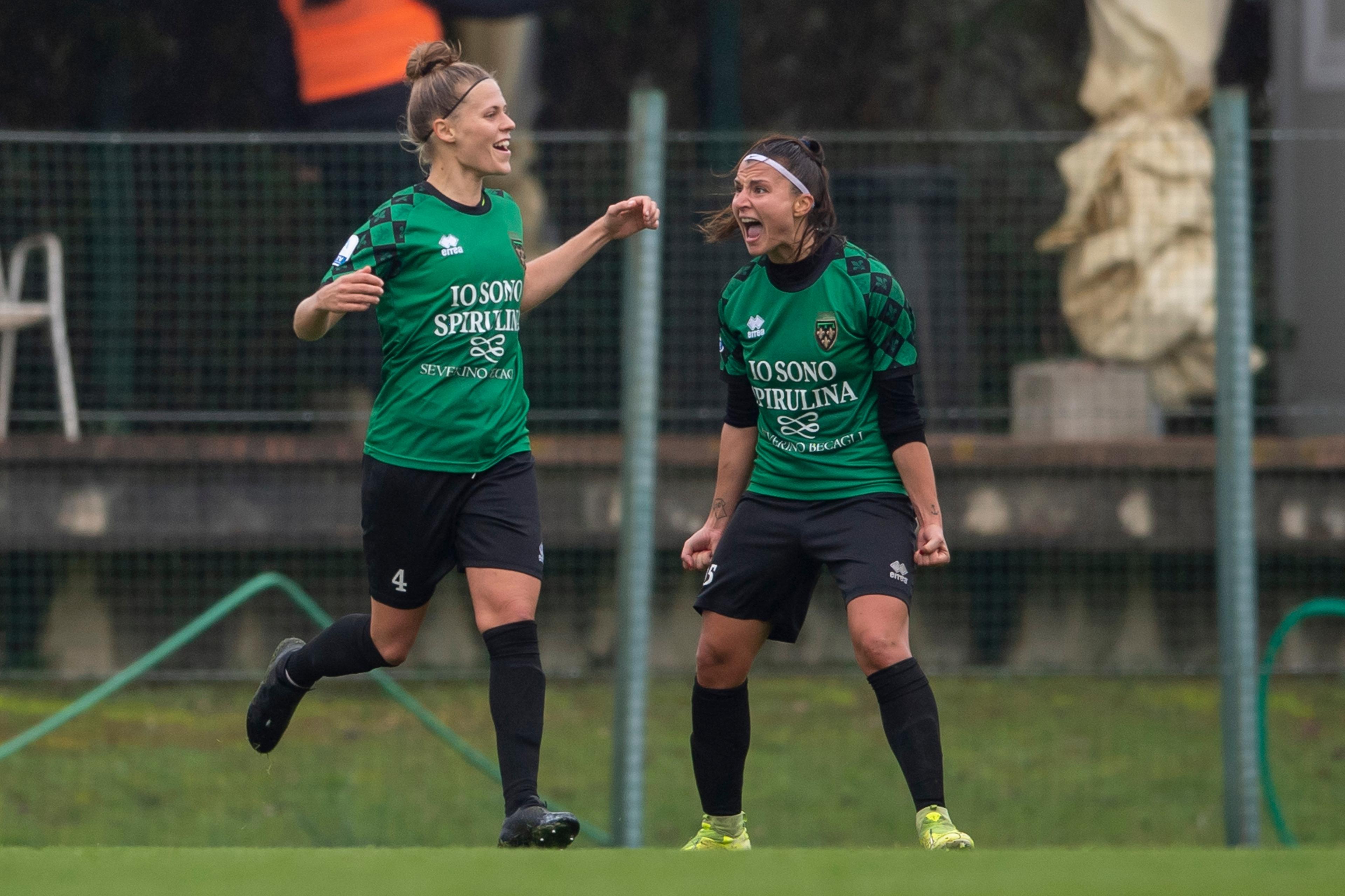 Florin Wagner (Florentia San Gimignano)                                 ; \\rNovember 14; 2020 - Football : Women s italian championship 2020 2021; 8\\u00B0Day  ; final match between Florentia San Gimignano 1-2 Juventus Women  at Santa Lucia\\rMunicipal Stadium ; San Gimignano, Italy.;  Joy Goal 1-0   ;( photo by aicfoto)(ITALY) [0855]