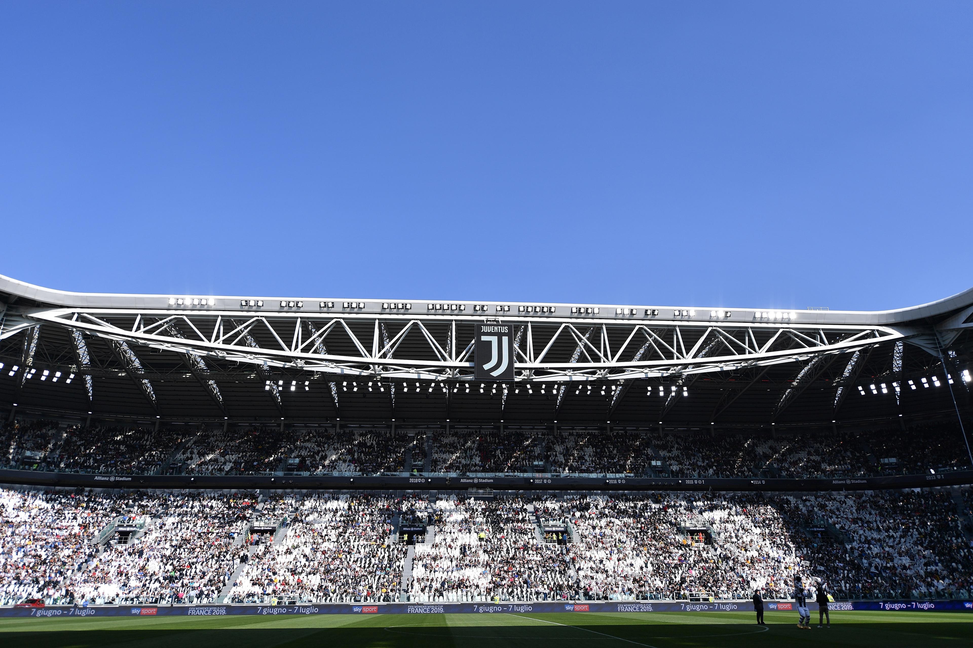 TURIN, ITALY - MARCH 24:  Ageneral view of the stadium during the Women Serie A match between Juventus Women and Fiorentina Women at Allianz Stadium on March 24, 2019 in Turin, Italy.  (Photo by Valerio Pennicino/Getty Images)