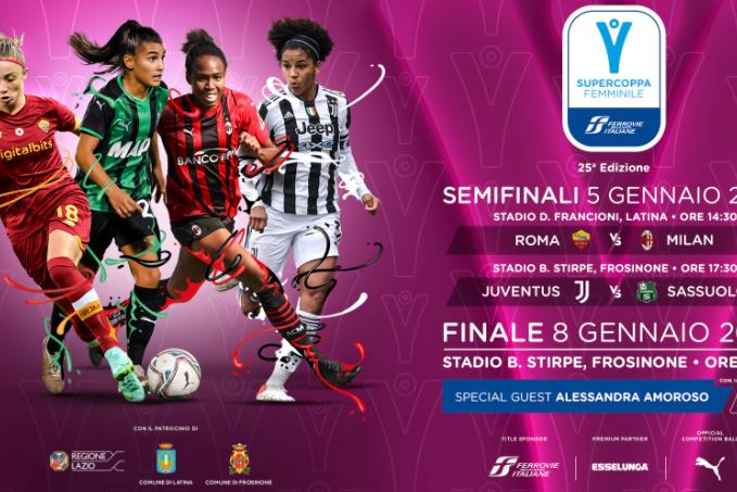 Si alza il sipario sulle semifinali Roma-Milan e Juve-Sassuolo. Gli allenatori: \"Pronti per questo grande evento\"