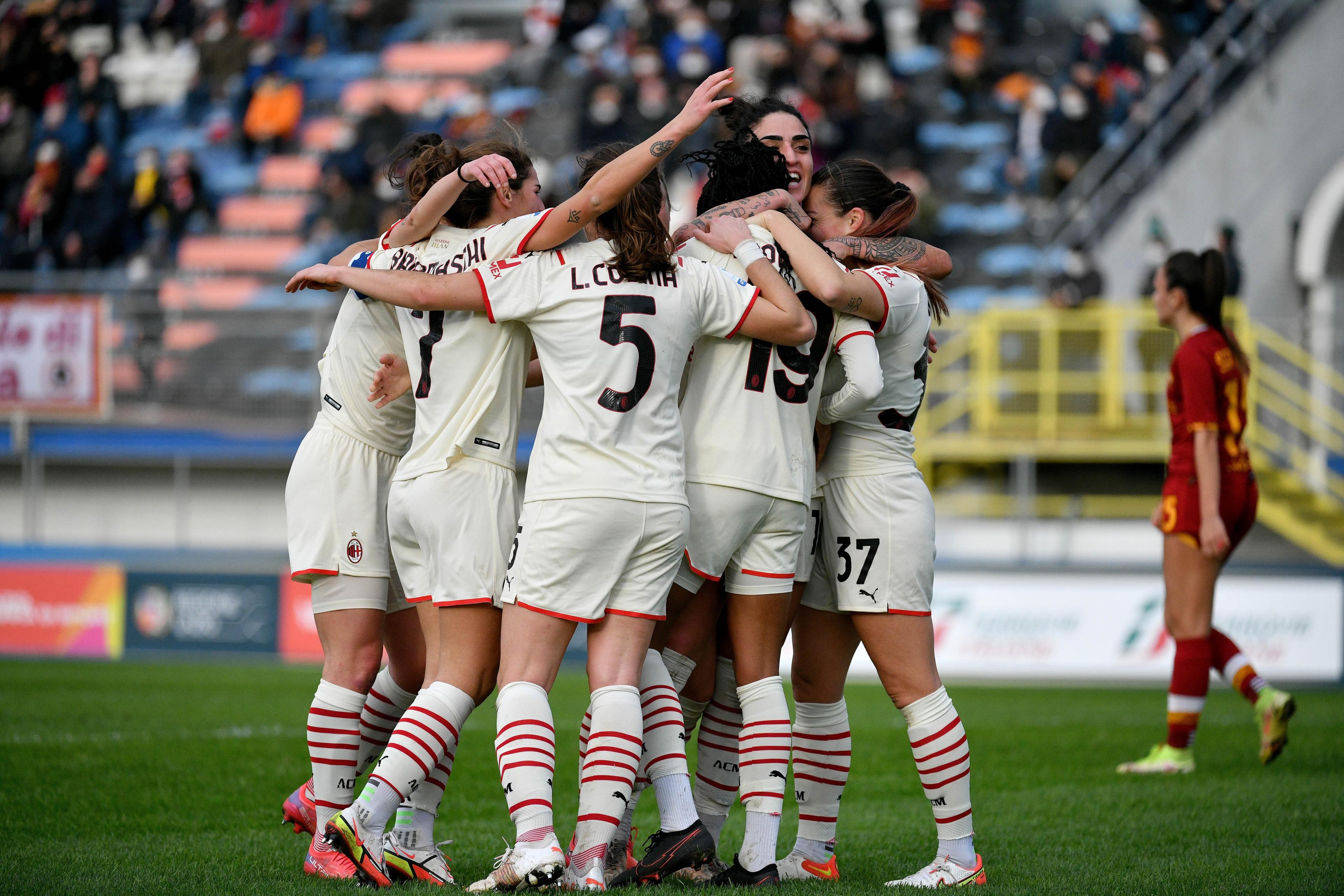 A Latina il Milan batte 2-1 la Roma e stacca il primo pass per la finale di Supercoppa FS Italiane
