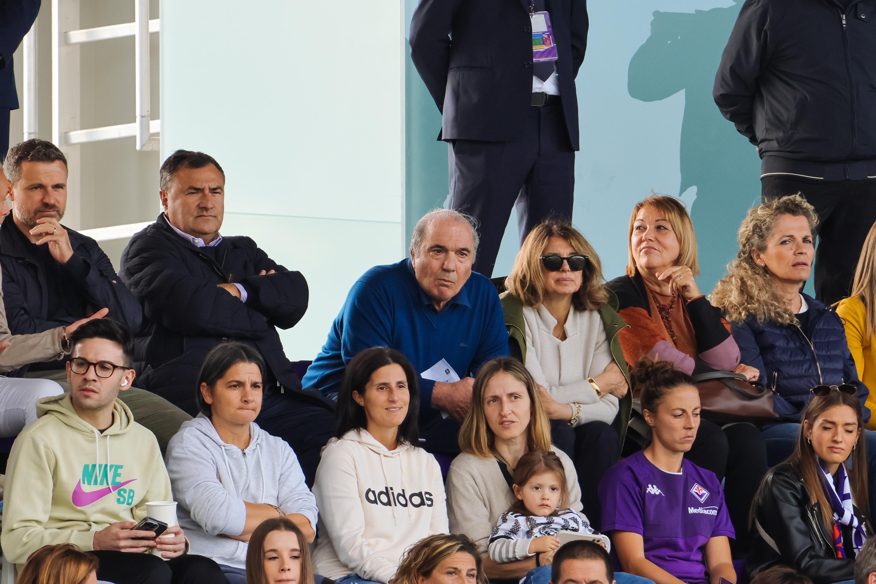 FLORENCE, ITALY - OCTOBER 22: during the match between at Viola Park on October 22, 2023 in Florence, Italy.