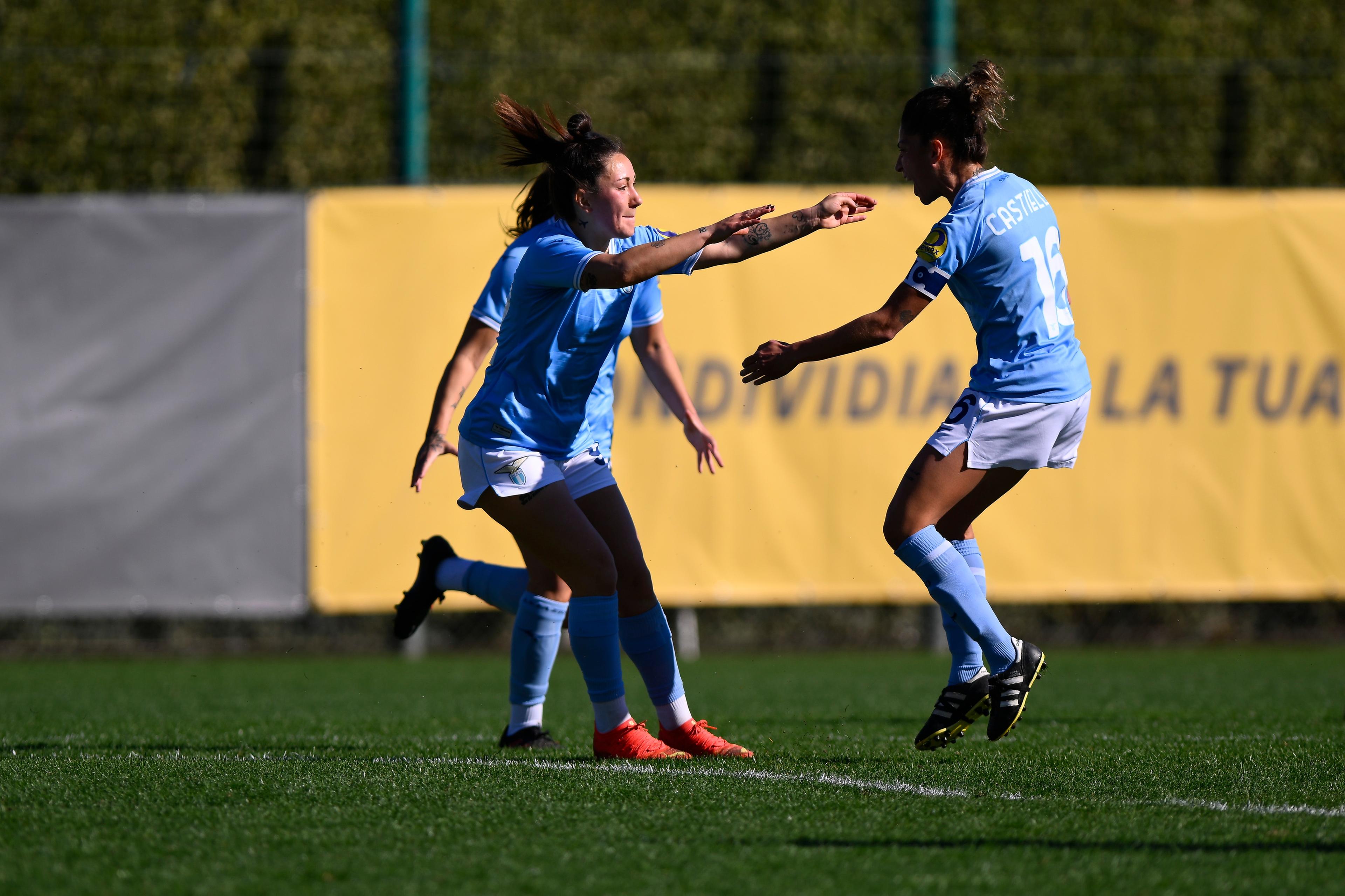 during the 20th day of the Serie B Championship between S.S. Lazio Women and Genoa C.F.C. Femminile at the stadio Mirko Fersini on March, 12 2023 in Formello, Italy.
