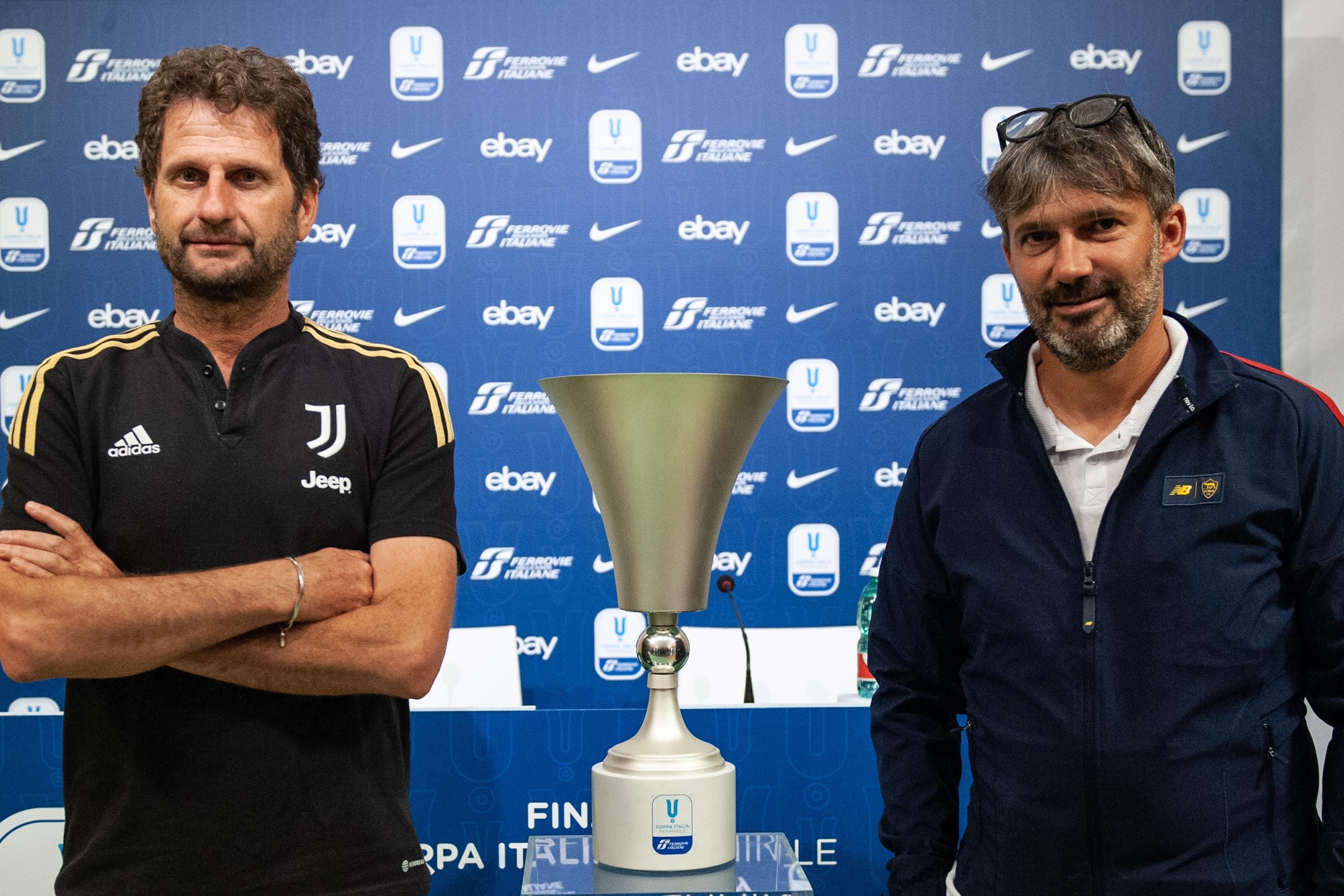 Juventus-Roma, a Salerno la finale più attesa. Montemurro e Spugna: \"Vogliamo chiudere la stagione con un trofeo\"