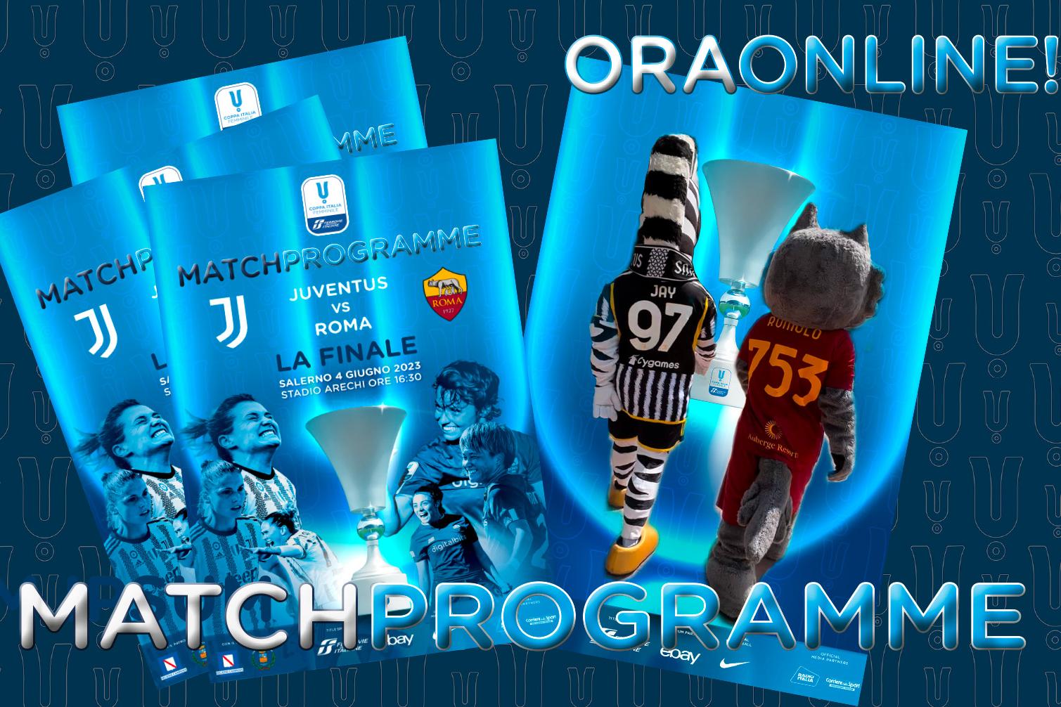 Curiosità, approfondimenti e statistiche: nel Match Programme tutto quello che c’è da sapere sulla finale