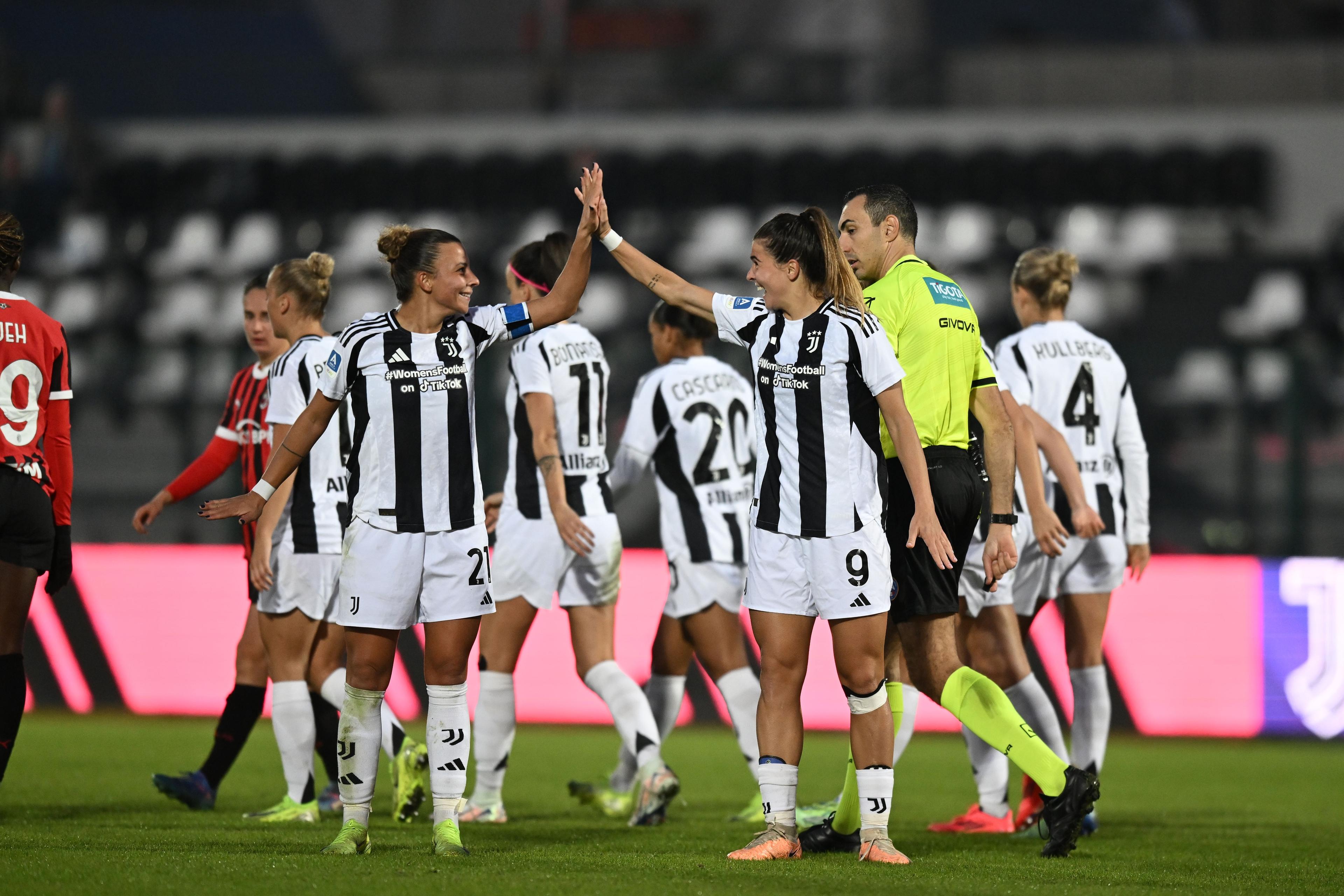 Juventus trascinata dal volo delle sue Azzurre. Nischler raggiunge Bonfantini in cima alla classifica marcatrici