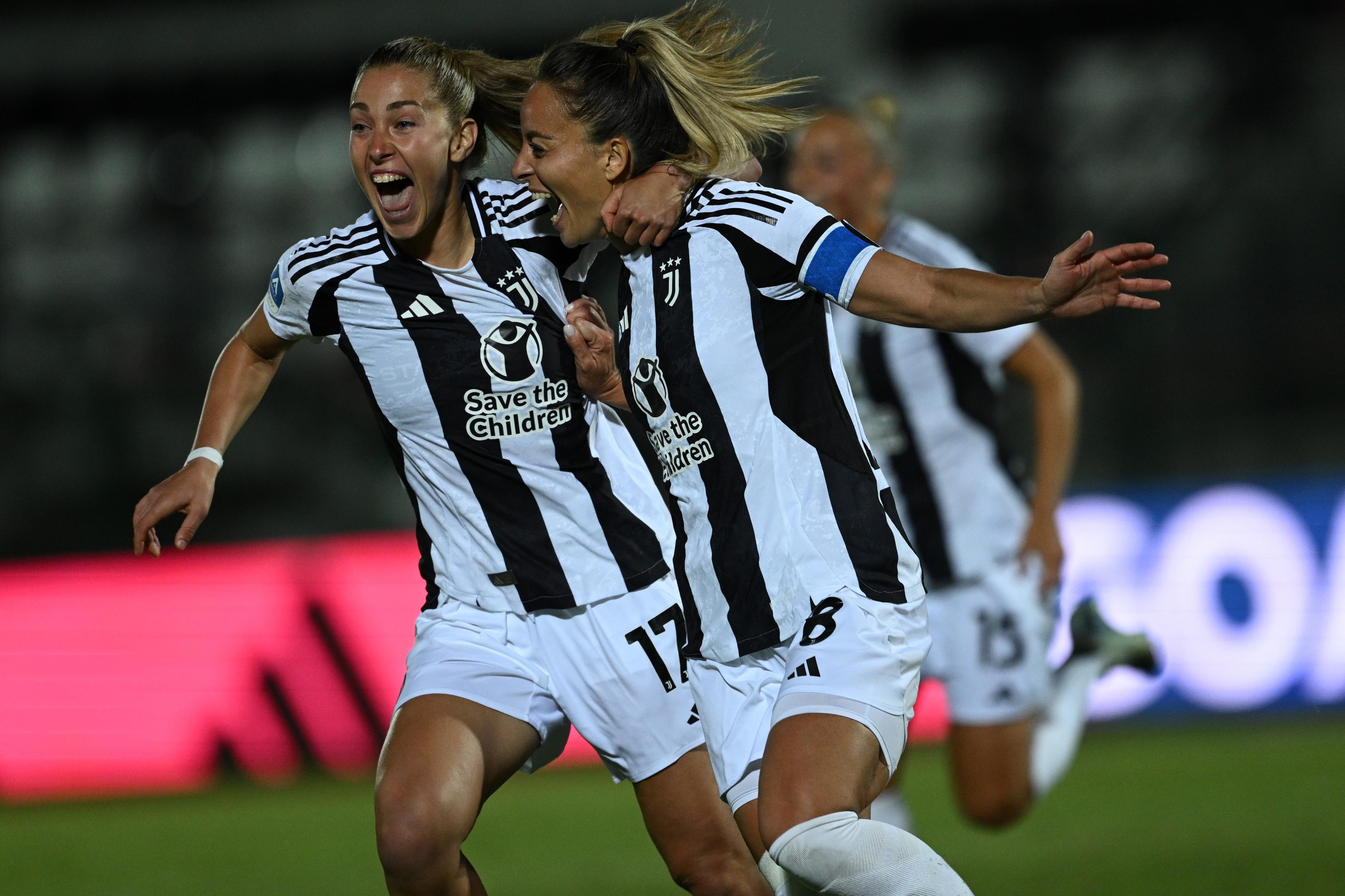 Juventus macchina da gol, Rosucci torna a segnare dopo 3 anni. Giugliano miglior marcatrice della storia della Roma