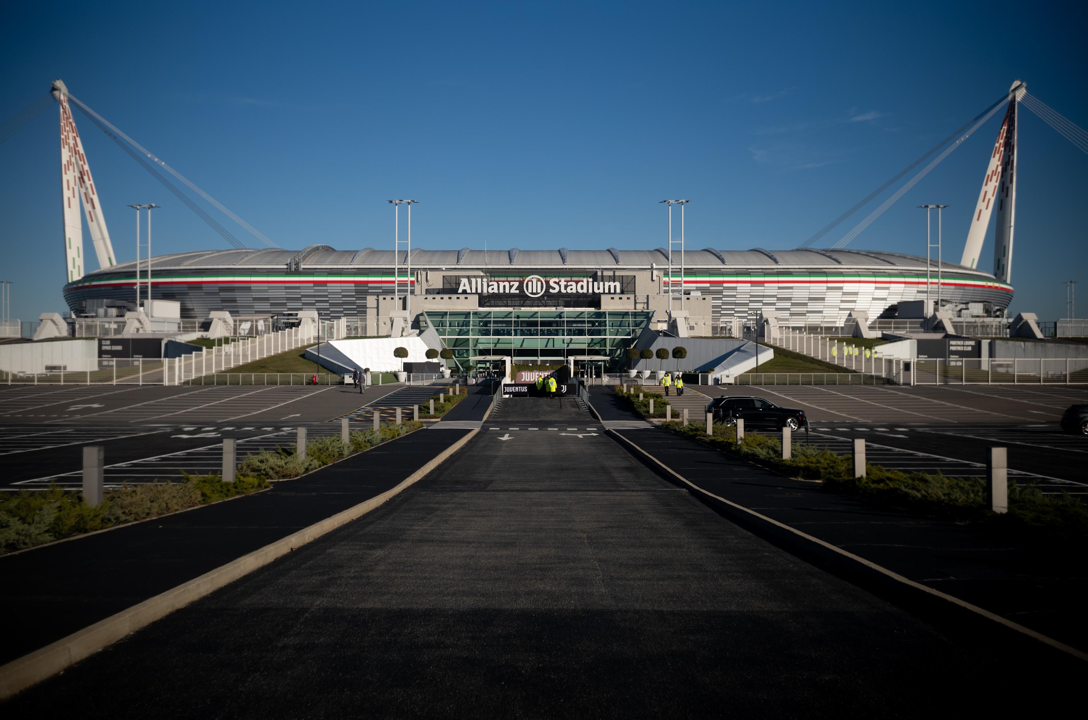 TURIN, ITALY - NOVEMBER 11: Allianz Stadium general view before the Serie A TIM match between Juventus and Cagliari Calcio at Allianz Stadium on November 11, 2023 in Turin, Italy. (Photo by Daniele Badolato - Juventus FC/Juventus FC via Getty Images)