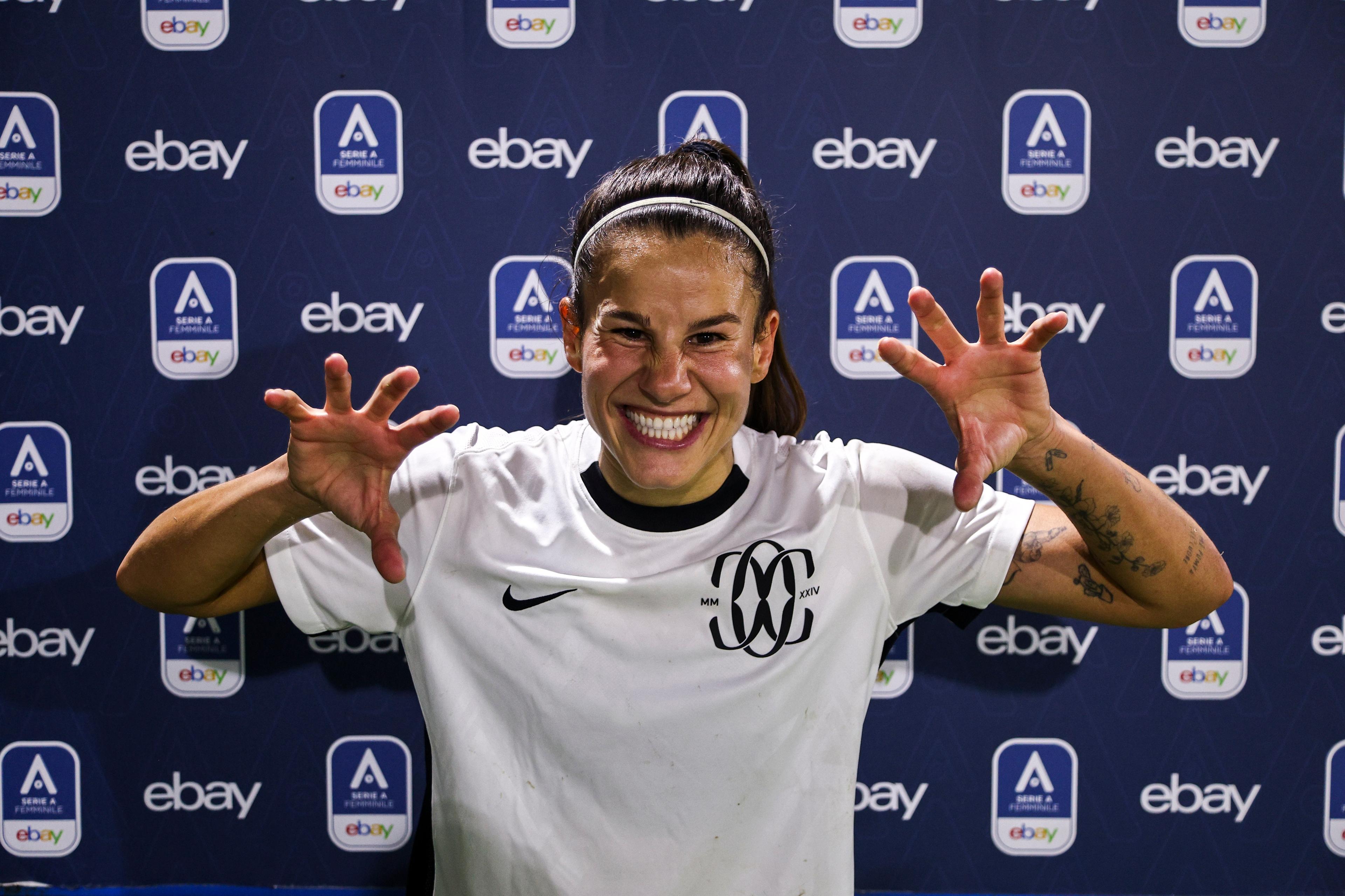 Elisa Del Estal (Como Women) ; October 20; 2024 - Football : Italian championship 2024 2025 Femminile ; 7°Day ; match between Sassuolo Women 2-4 Como Women at Enzo Ricci Stadium ; Sassuolo, Italy; ;( photo by aicfoto)(ITALY) [0855]