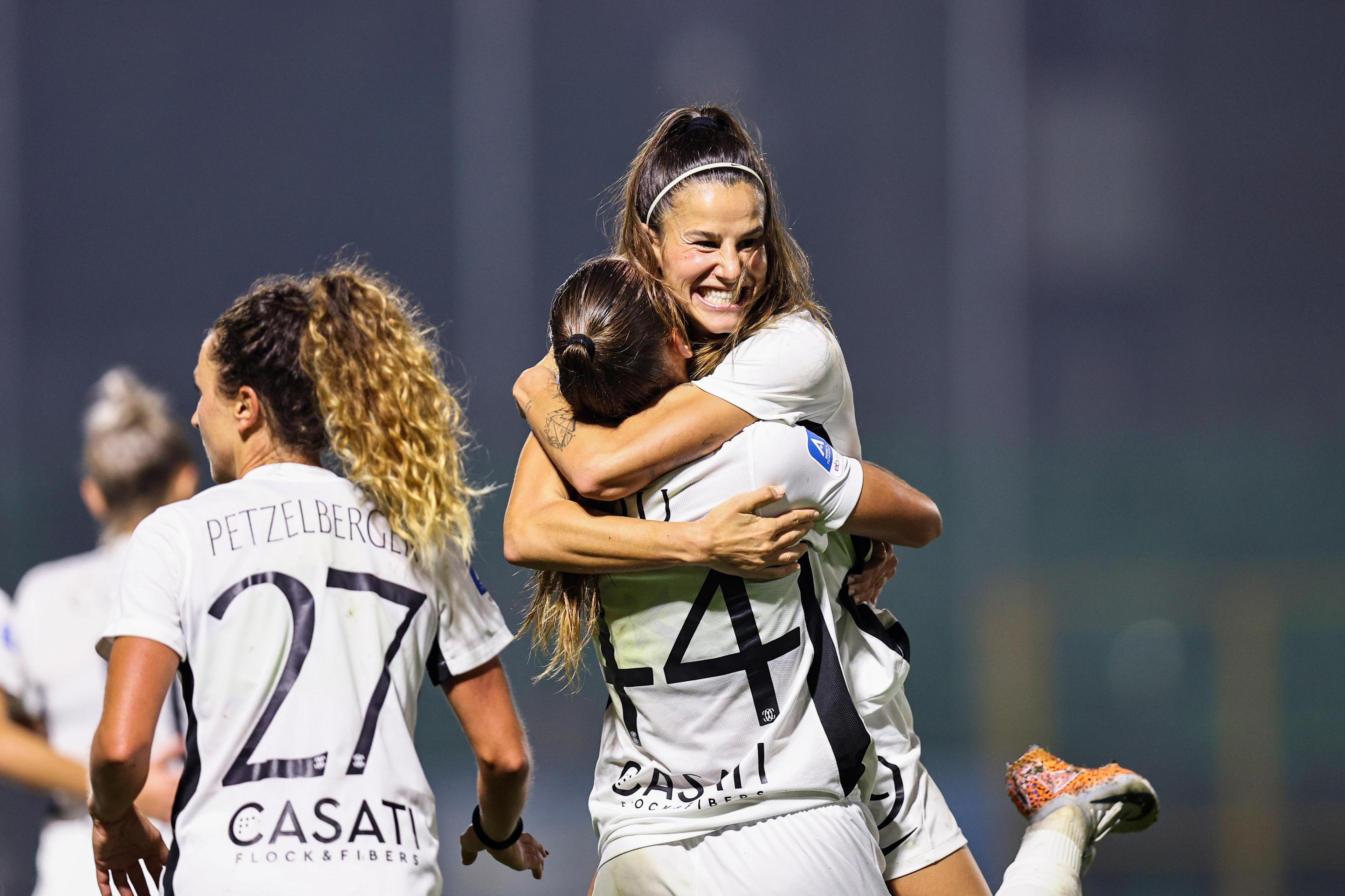 Elisa Del Estal (Como Women) ; October 20; 2024 - Football : Italian championship 2024 2025 Femminile ; 7°Day ; match between Sassuolo Women 2-4 Como Women at Enzo Ricci Stadium ; Sassuolo, Italy; ;( photo by aicfoto)(ITALY) [0855]
