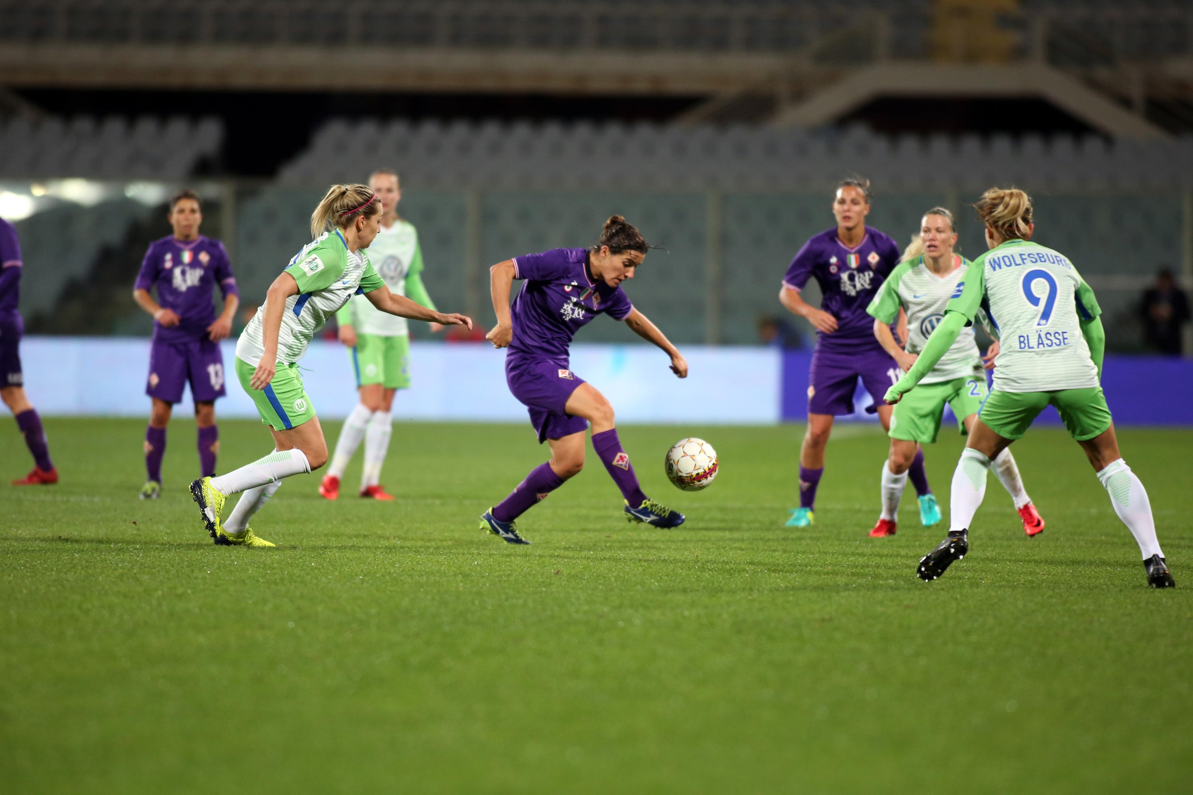 UEFA Women\\'s Champions League 2017/2018\\rFiorentina Women\\'s FC vs VfL Wolfsburg\\r\\rGiusi Sproviero CGE fotogiornalismo