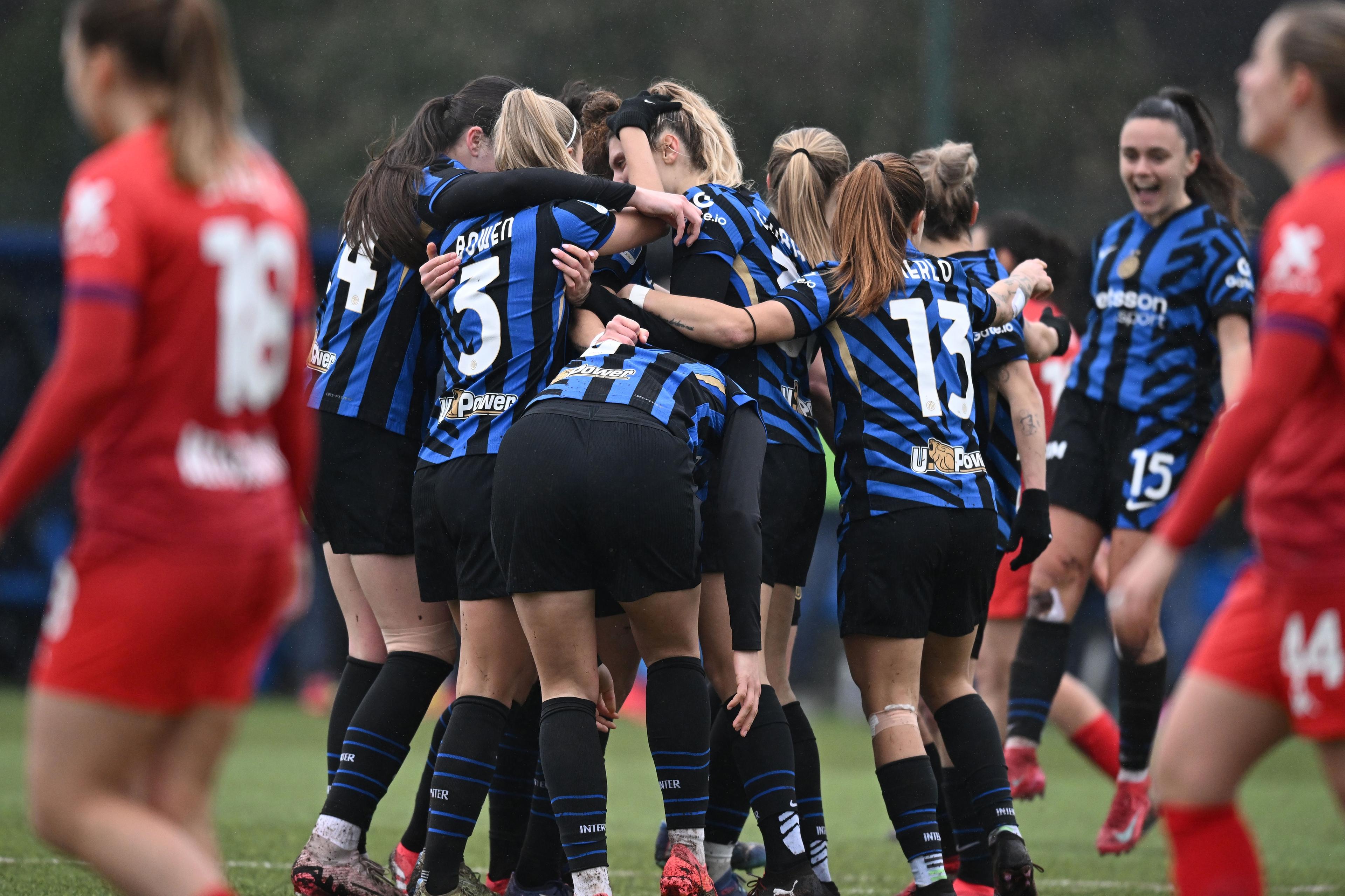 Michela Cambiaghi (Inter Women) ; February 1; 2025 - Football : Italian championship 2024 2025 Femminile ; 17°Day; match between Inter Women 2-0 Fiorentina Women at Arena Civica Gianni Brera Stadium ; Milano, Italy; ;( photo by aicfoto)(ITALY) [0855]