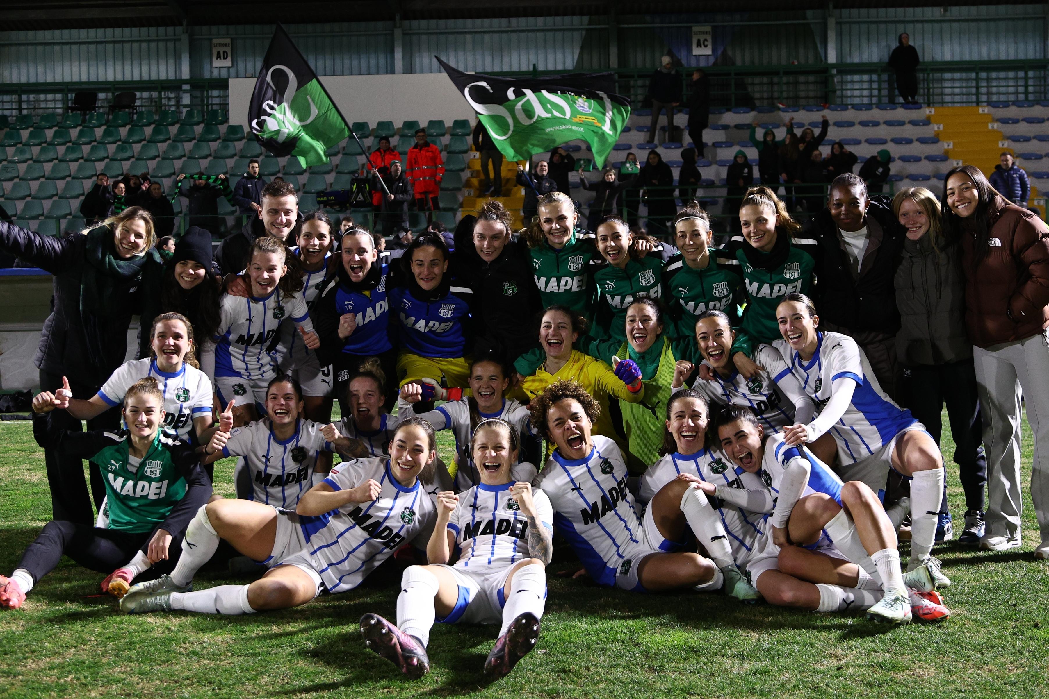 Sassuolo e Fiorentina le prime due semifinaliste: impresa delle emiliane, Inter ko ai supplementari. Mercoledì Roma-Napoli Femminile