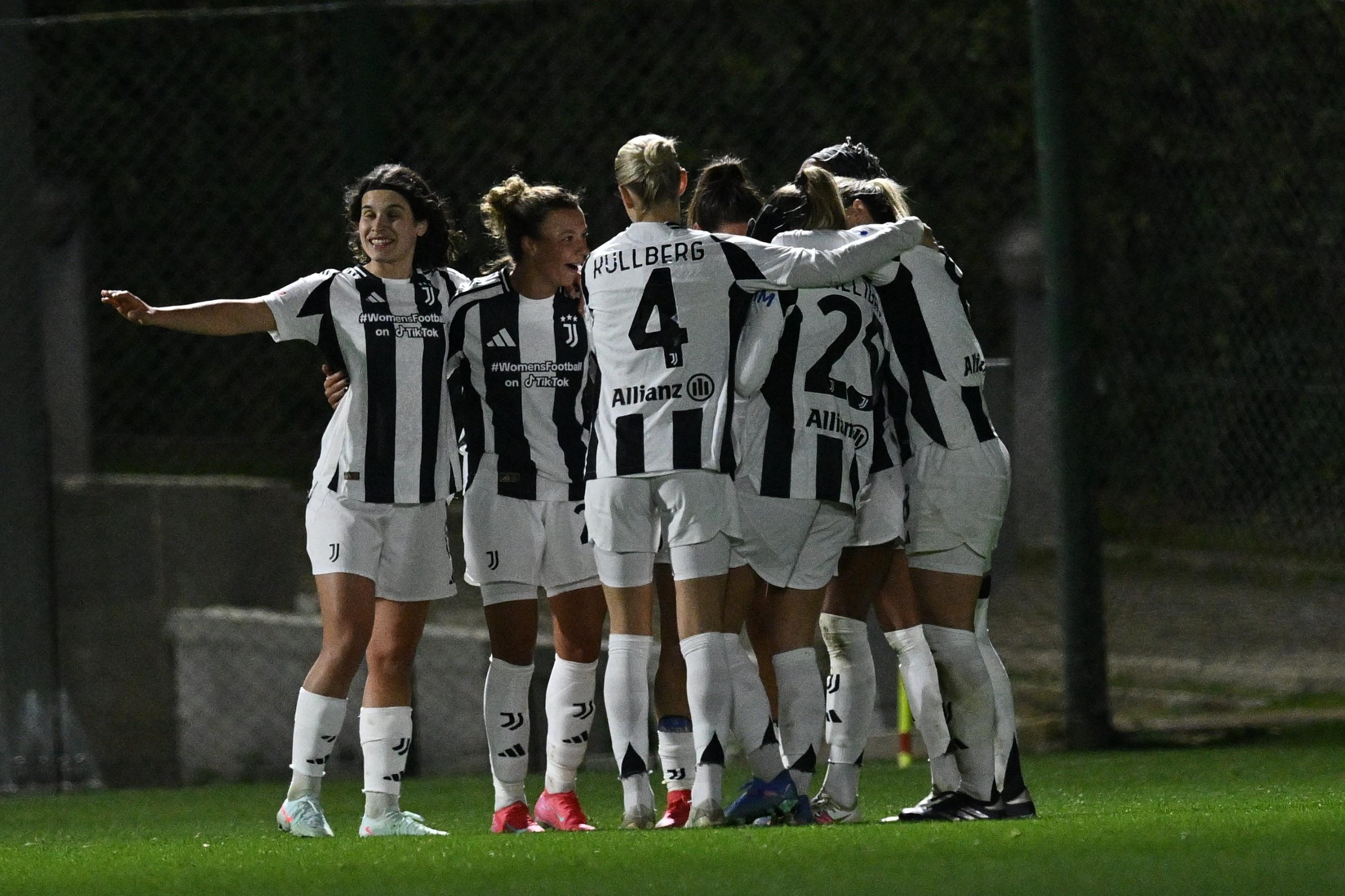 Vittorie in trasferta per Juventus e Roma nell'andata dei quarti: tris bianconero a Formello, Dragoni lancia le giallorosse a Napoli
