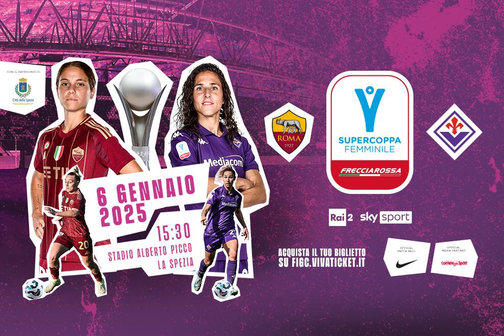 Roma-Fiorentina, sale l'attesa. Domenica 5 un truck in Piazza Cavour a La Spezia con attività per i tifosi. Tutte le iniziative in città in vista della partita